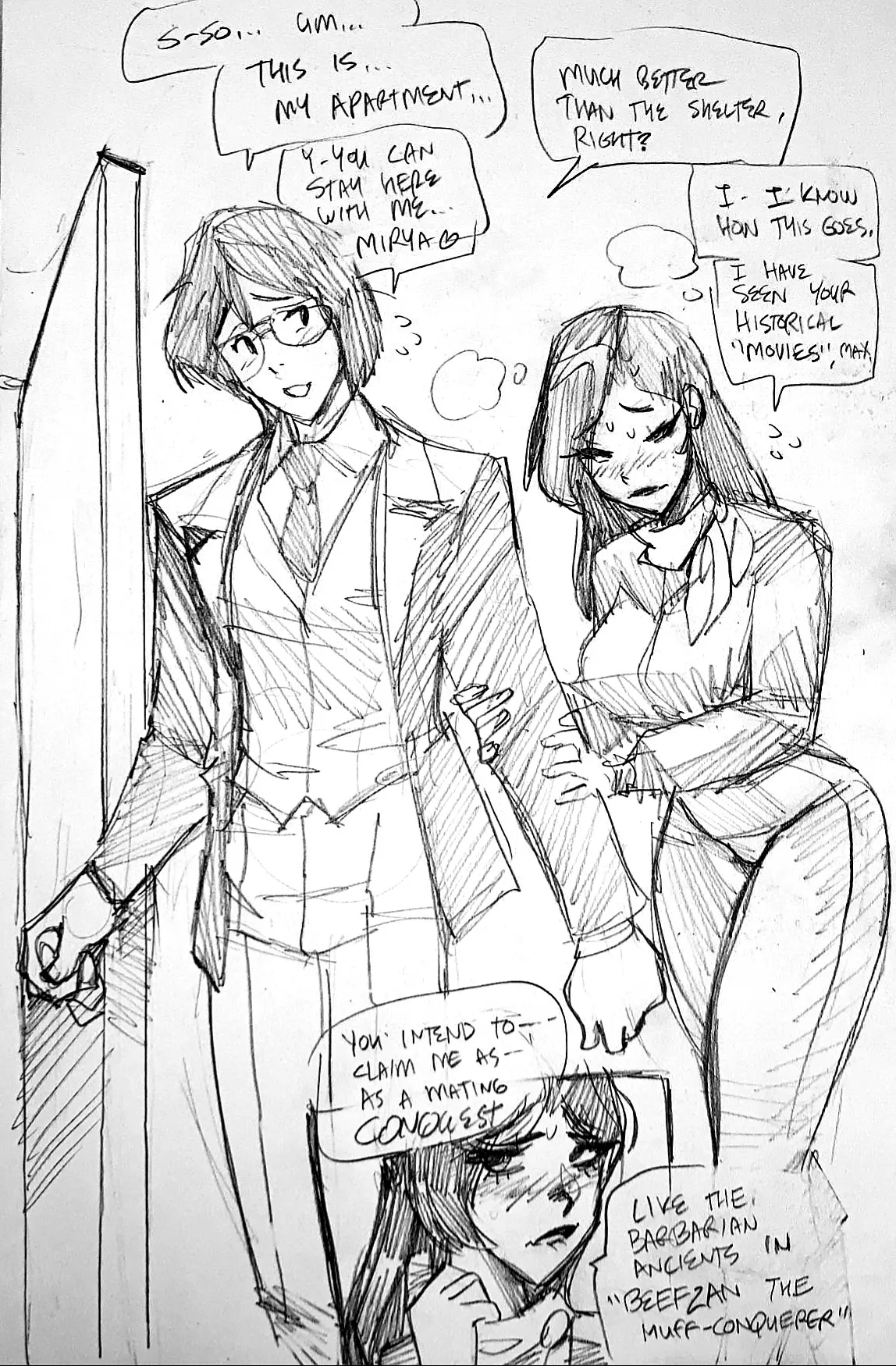 Max X Miriya + Honeymoon page 1 full