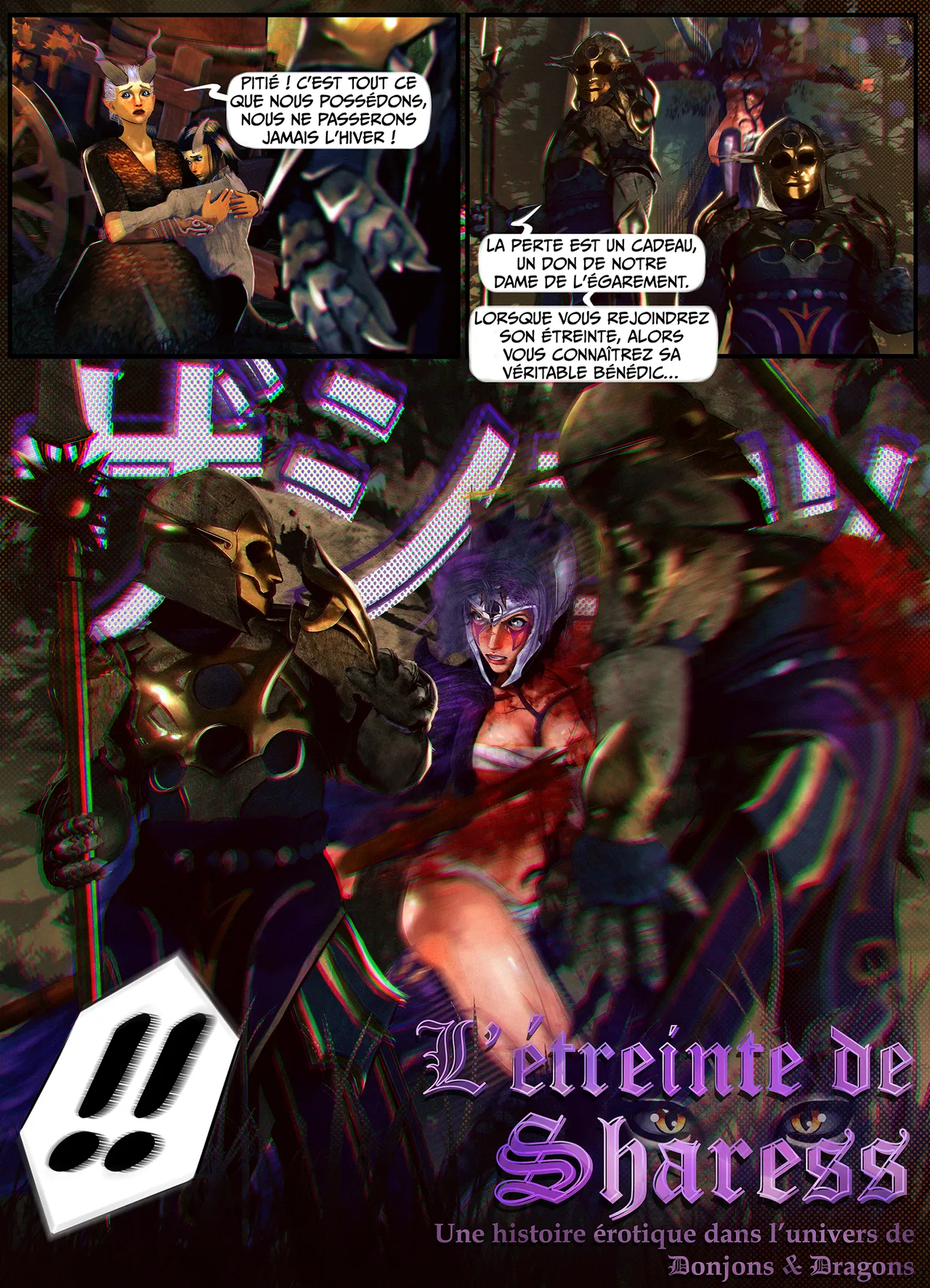 『L'étreinte de Sharess par Umbreoctali』Une histoire érotique dans l'univers de Donjons et Dragons page 3 full