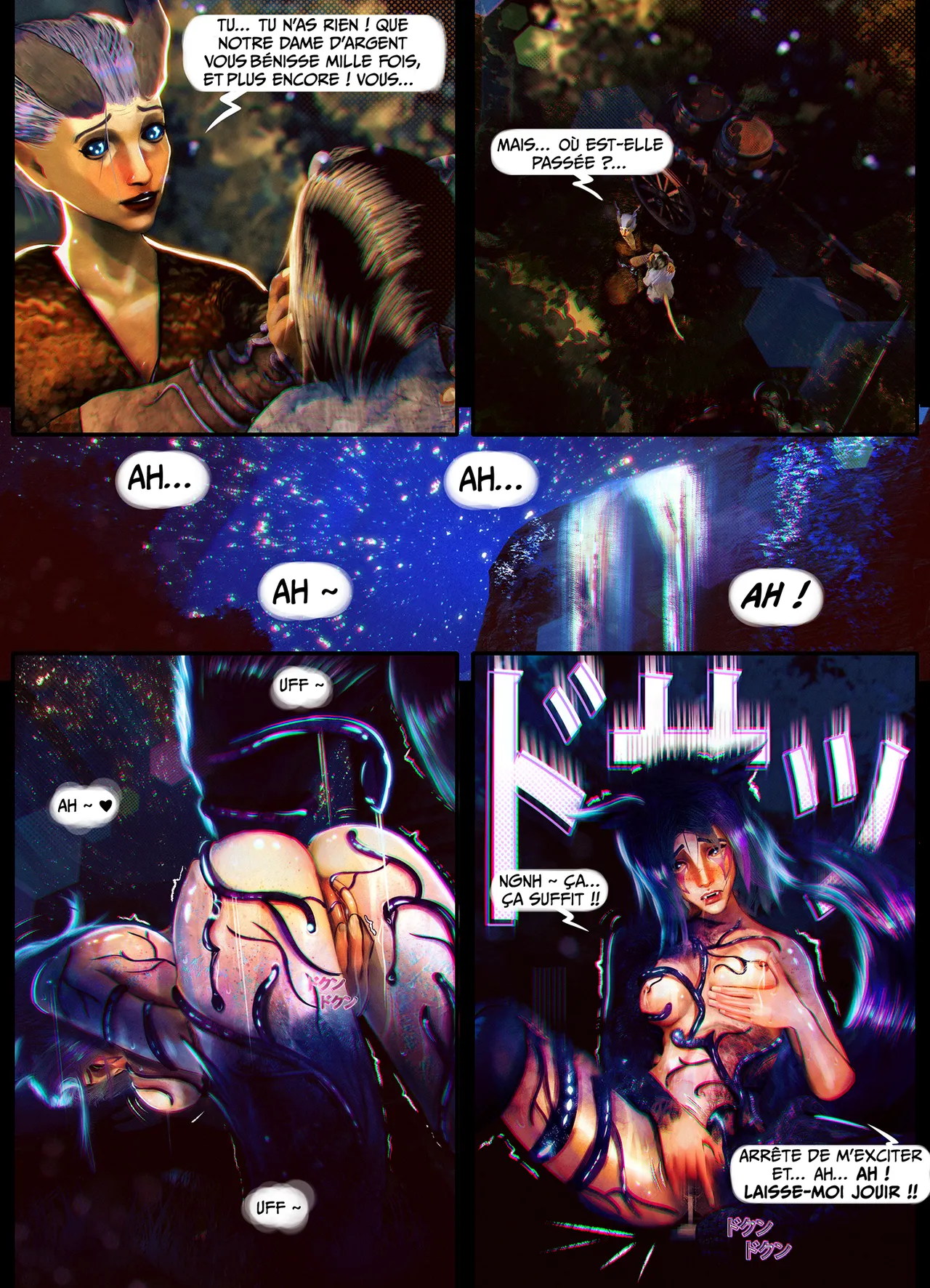 『L'étreinte de Sharess par Umbreoctali』Une histoire érotique dans l'univers de Donjons et Dragons page 6 full