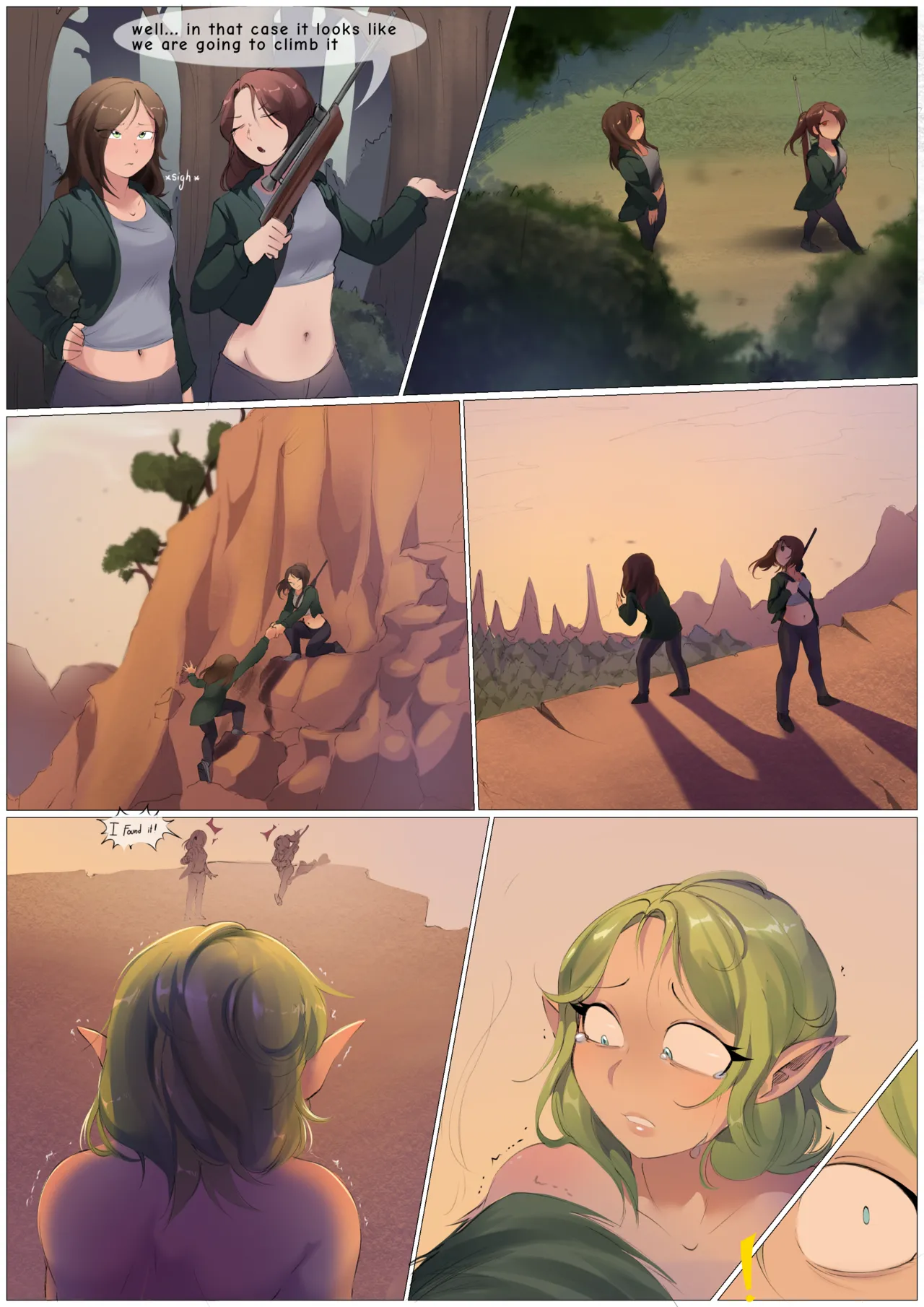 Creature Vore - Harpy Chapter page 3 full