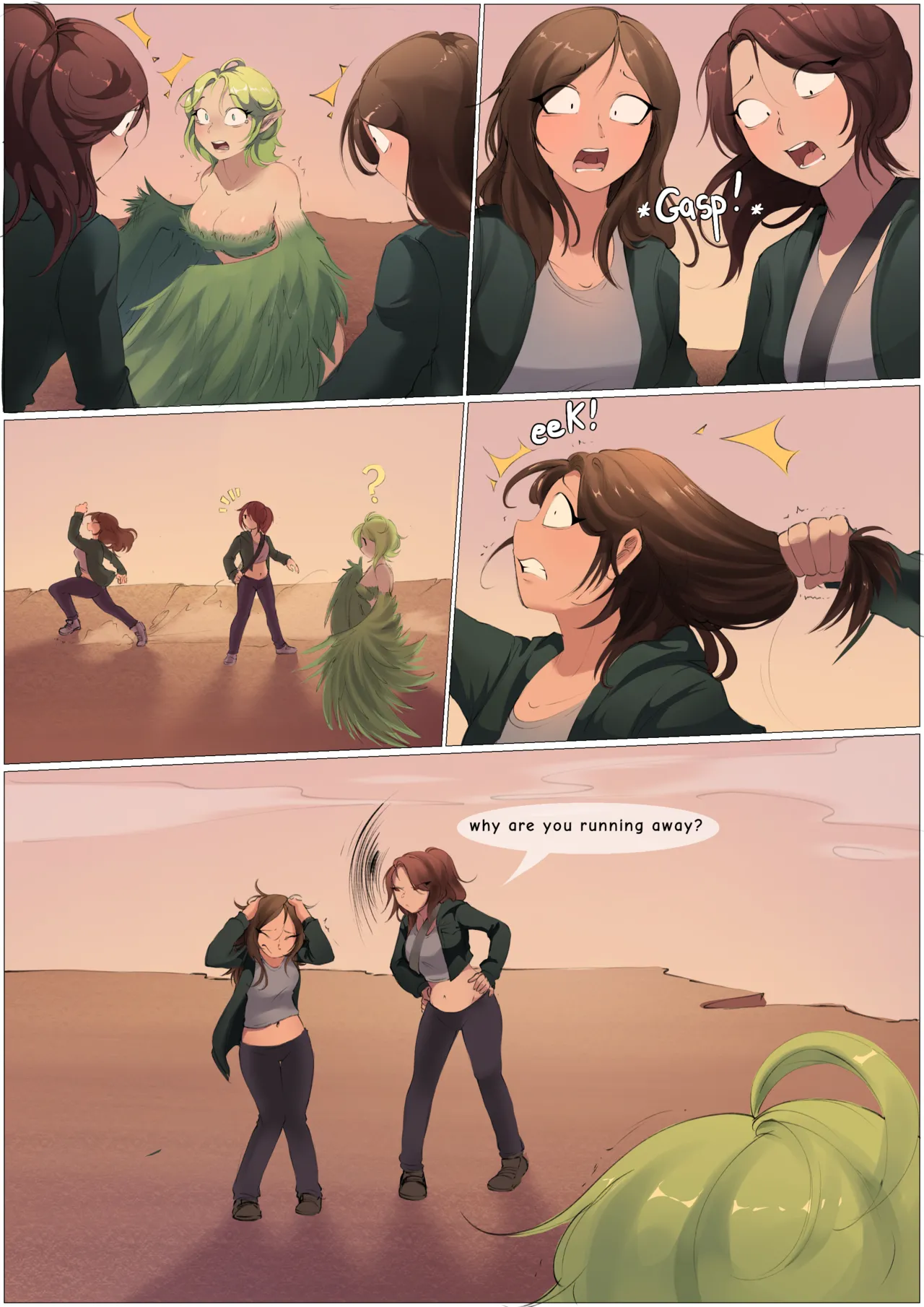 Creature Vore - Harpy Chapter page 4 full