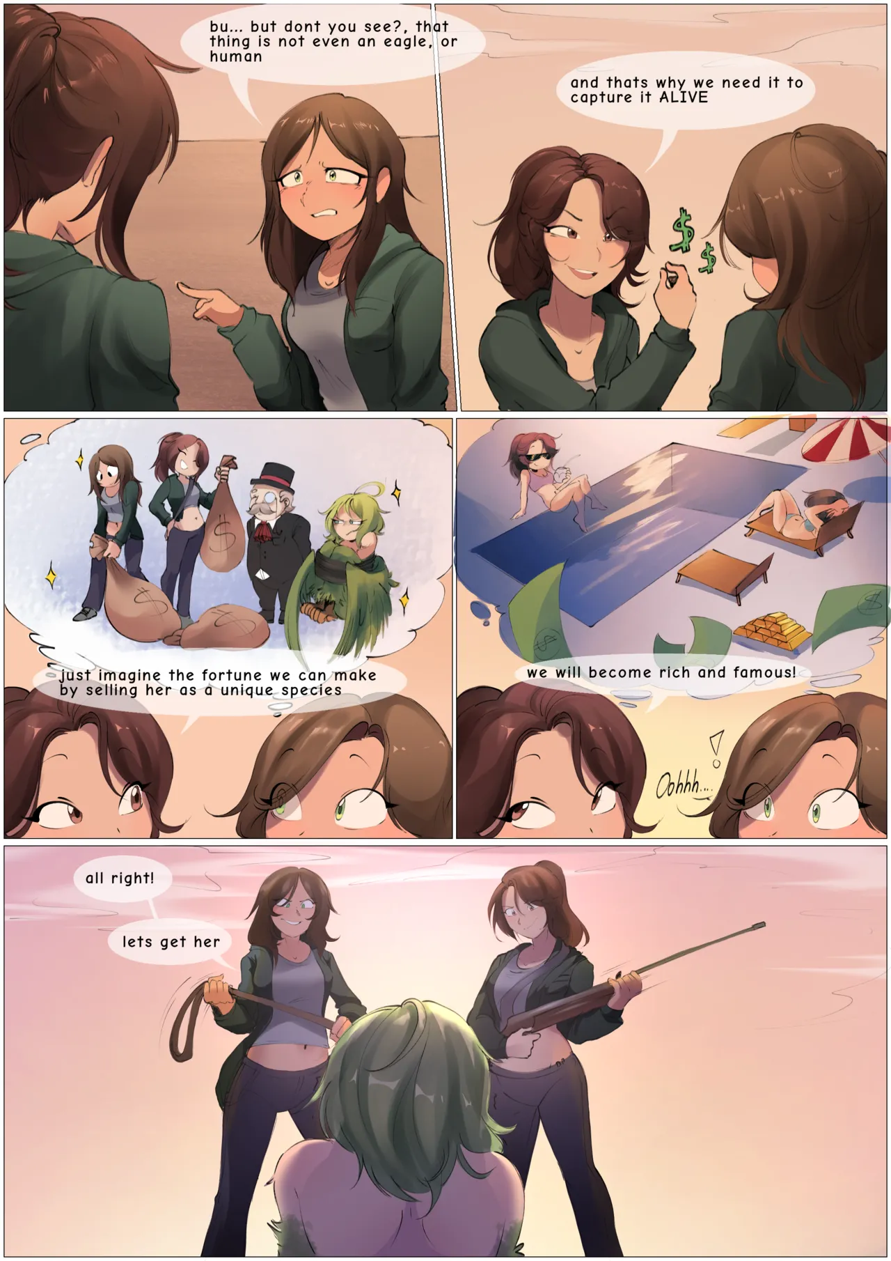 Creature Vore - Harpy Chapter page 5 full