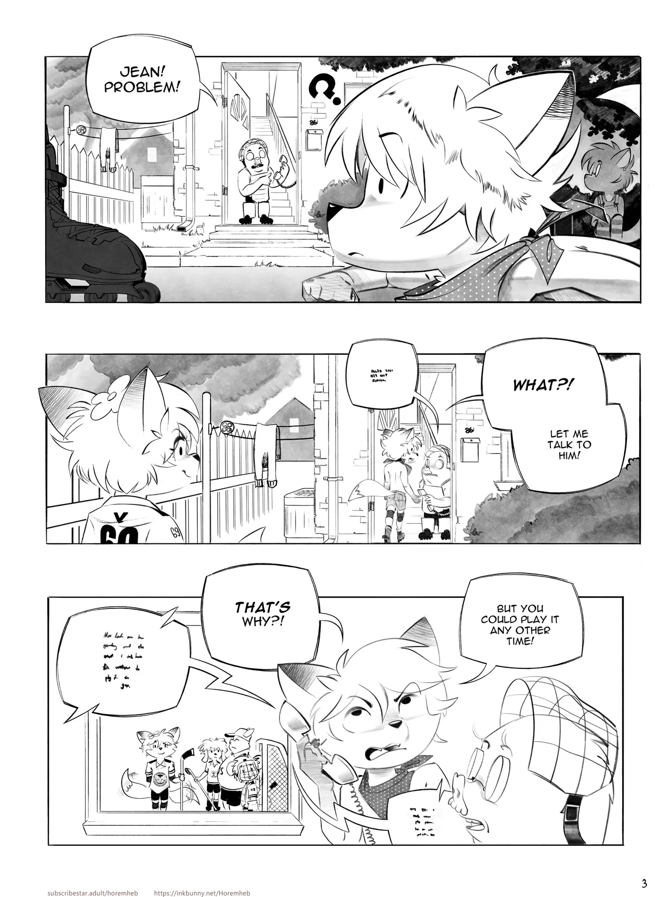 The 3rd Billie Jean Comic page 3 full