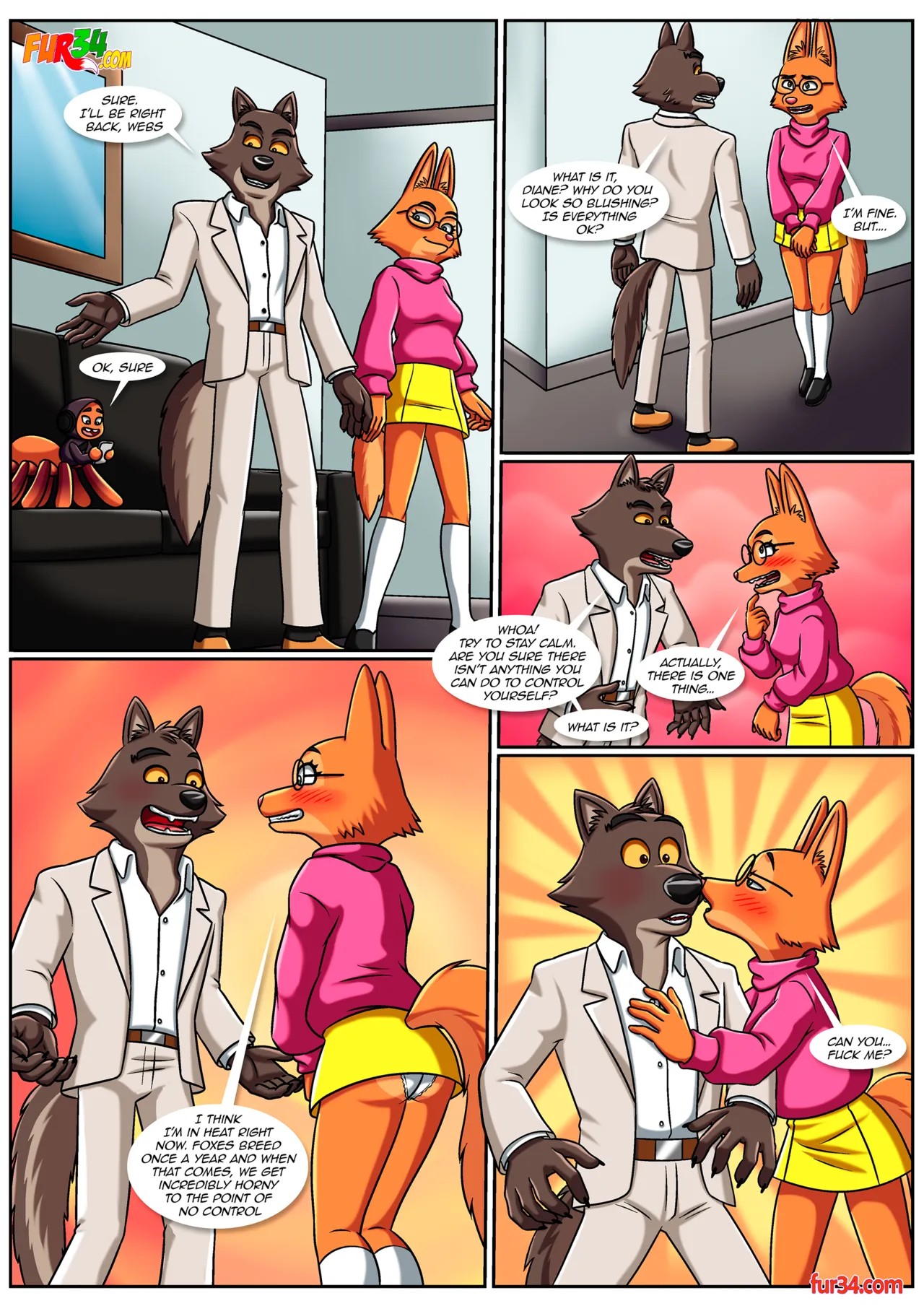 What Does the Fox Say in Bed?  ONGOING page 3 full