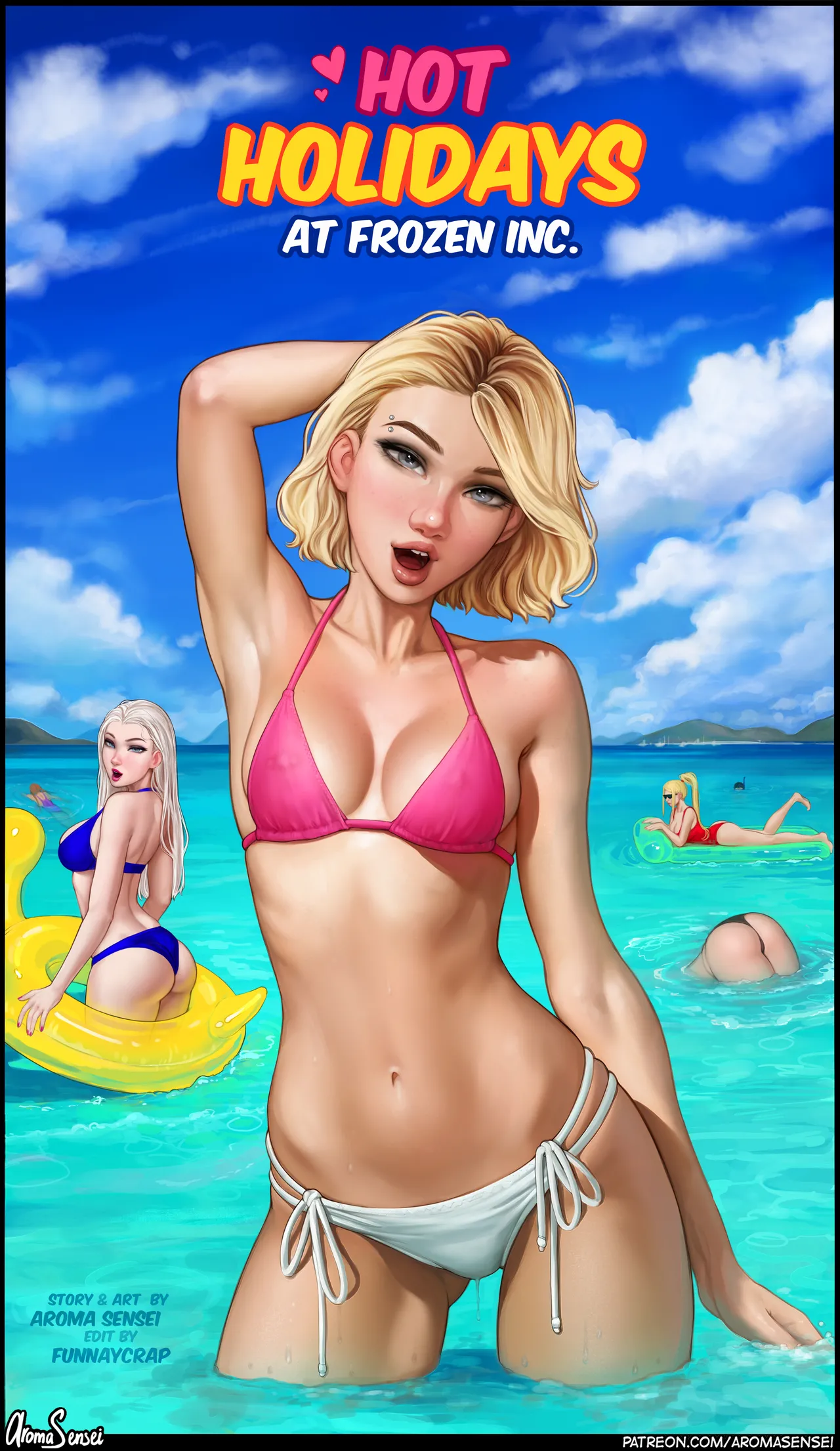 Hot Holidays at Frozen Inc page 1 full