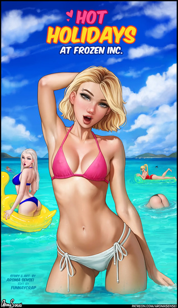 Hot Holidays at Frozen Inc cover