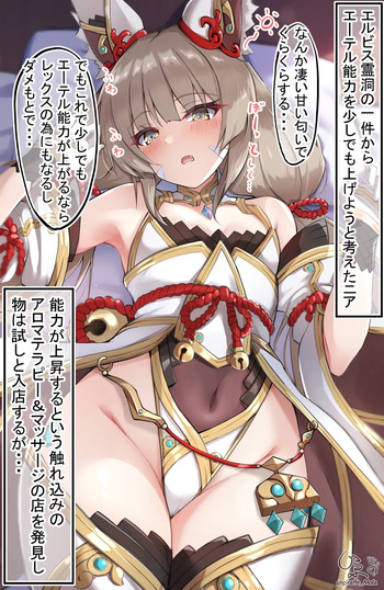 Nia-chan Ippai Massaji Shiyou ne cover