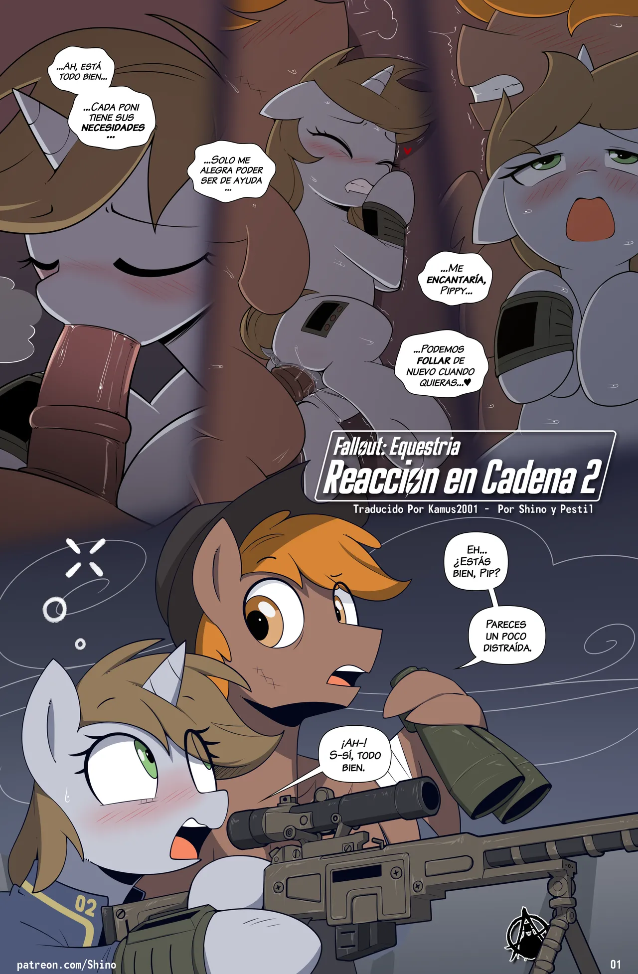 Fallout Equestria: Chain Reaction 2 page 1 full