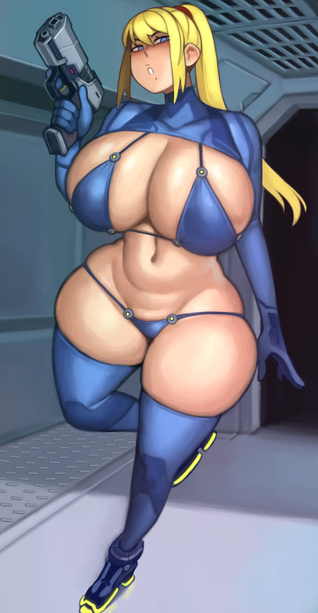 Samus Aran page 1 full