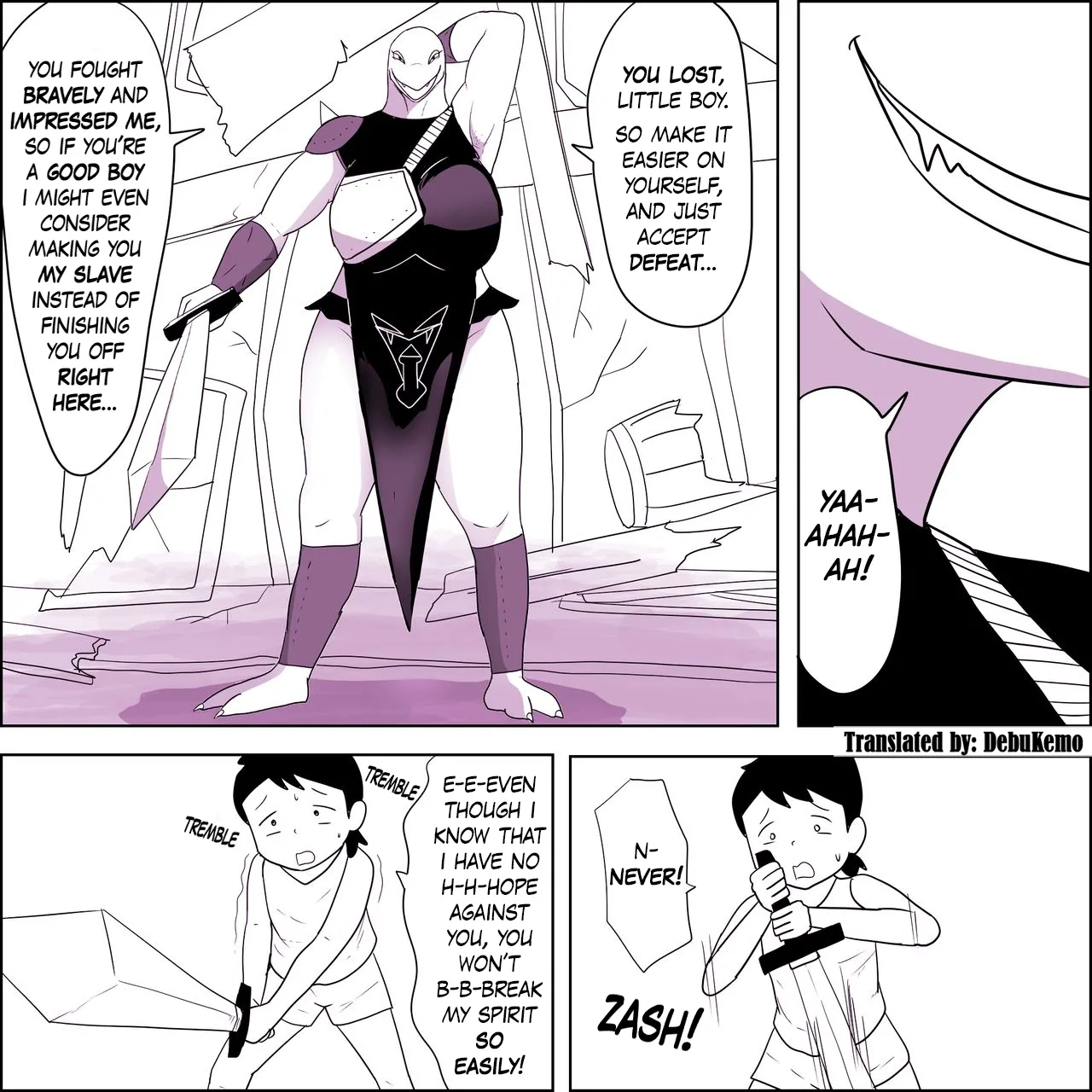 Cumming Inside The Vagina Of A Female Demon Soldier In The Demon Lord's Army page 4 full