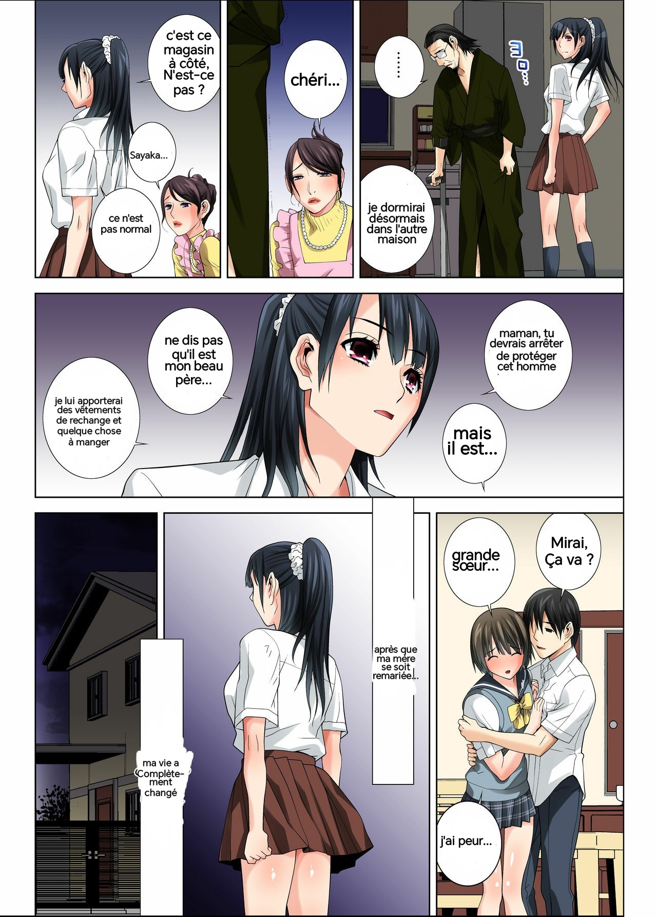 Matabiraki Haha Shimai Taisetsu a Osananajimi no Shimai was Ore no Kuzu Oyaji ni Ana o Sasageru... page 4 full