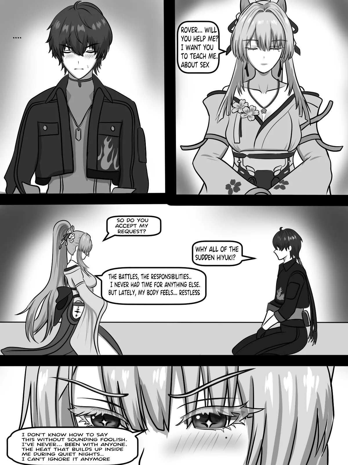 The Miko's wish page 2 full