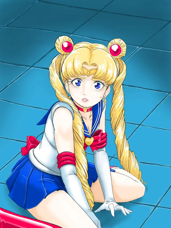 sailor moon art compilation cover