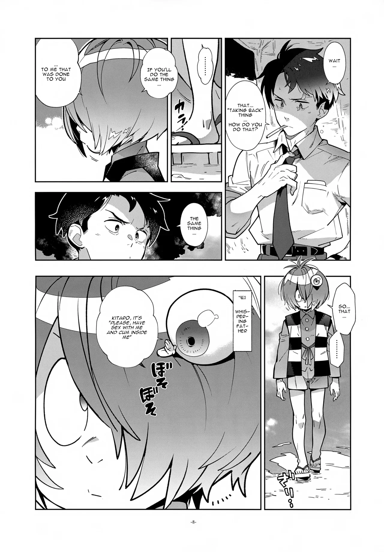 Mizuki Reunites with Kitaro page 8 full