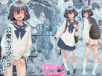 仔犬系彼女は怖い不良先輩に躾けられた公衆ケツマンコだった cover