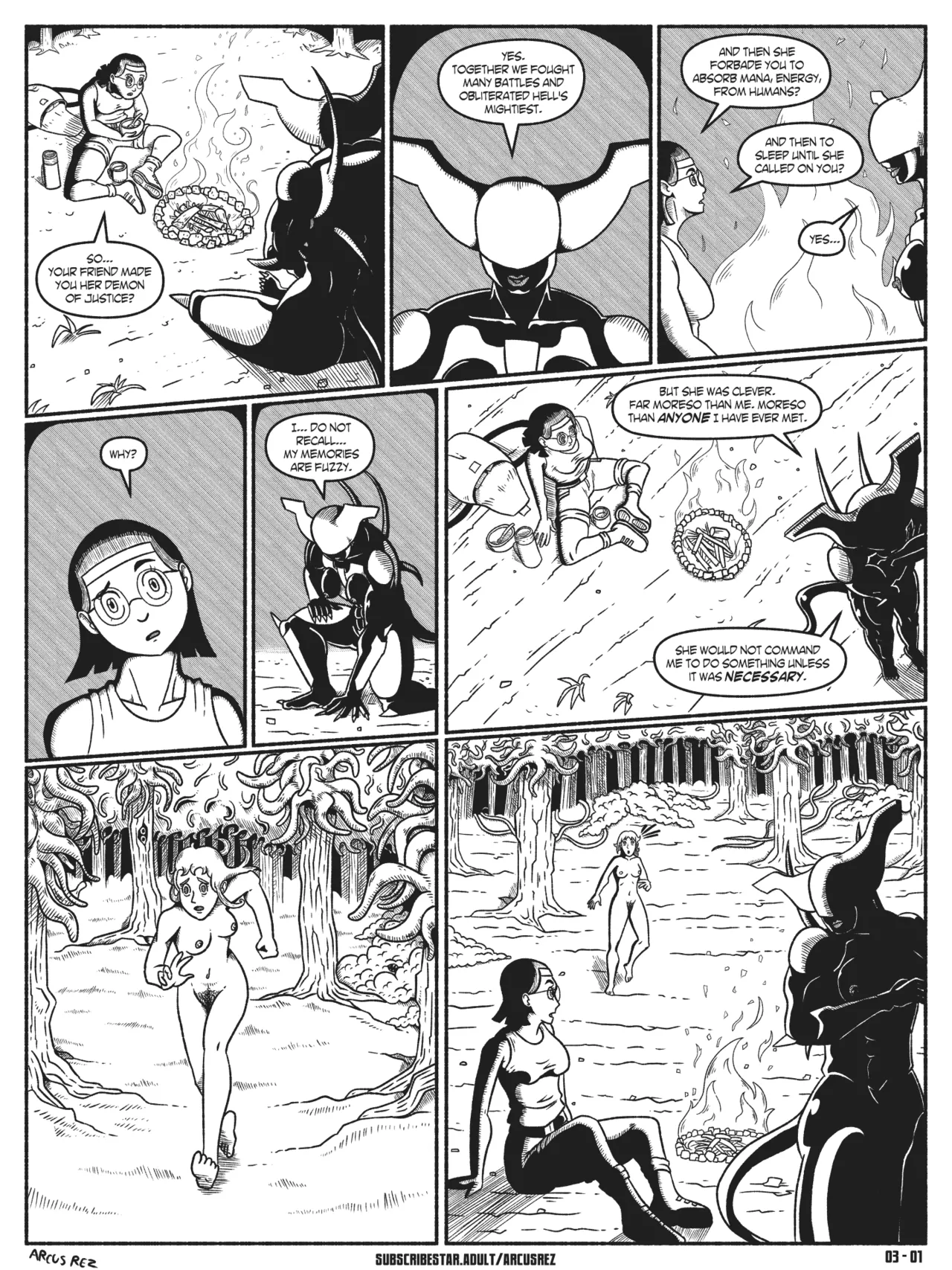 Lilly's Inferno - Issue 3 - Temptations page 2 full