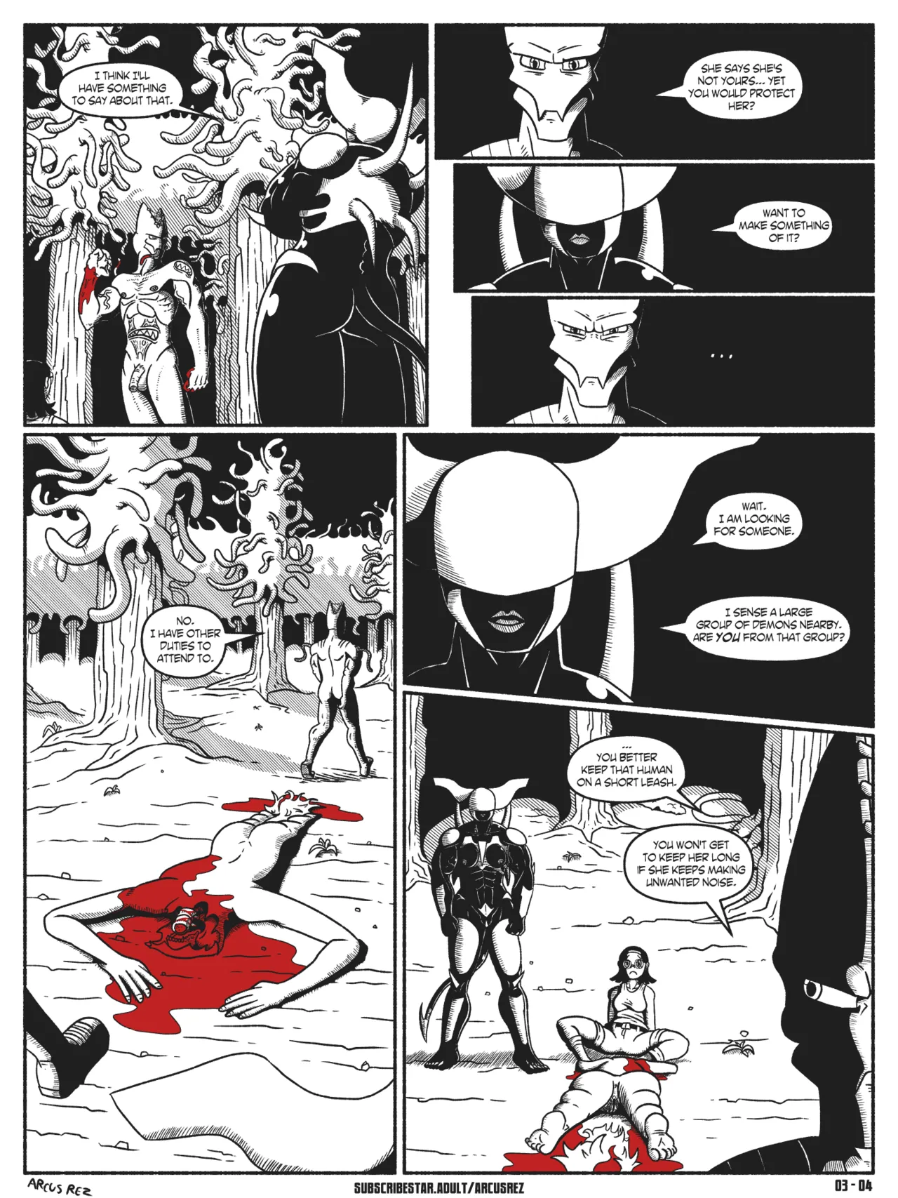 Lilly's Inferno - Issue 3 - Temptations page 5 full
