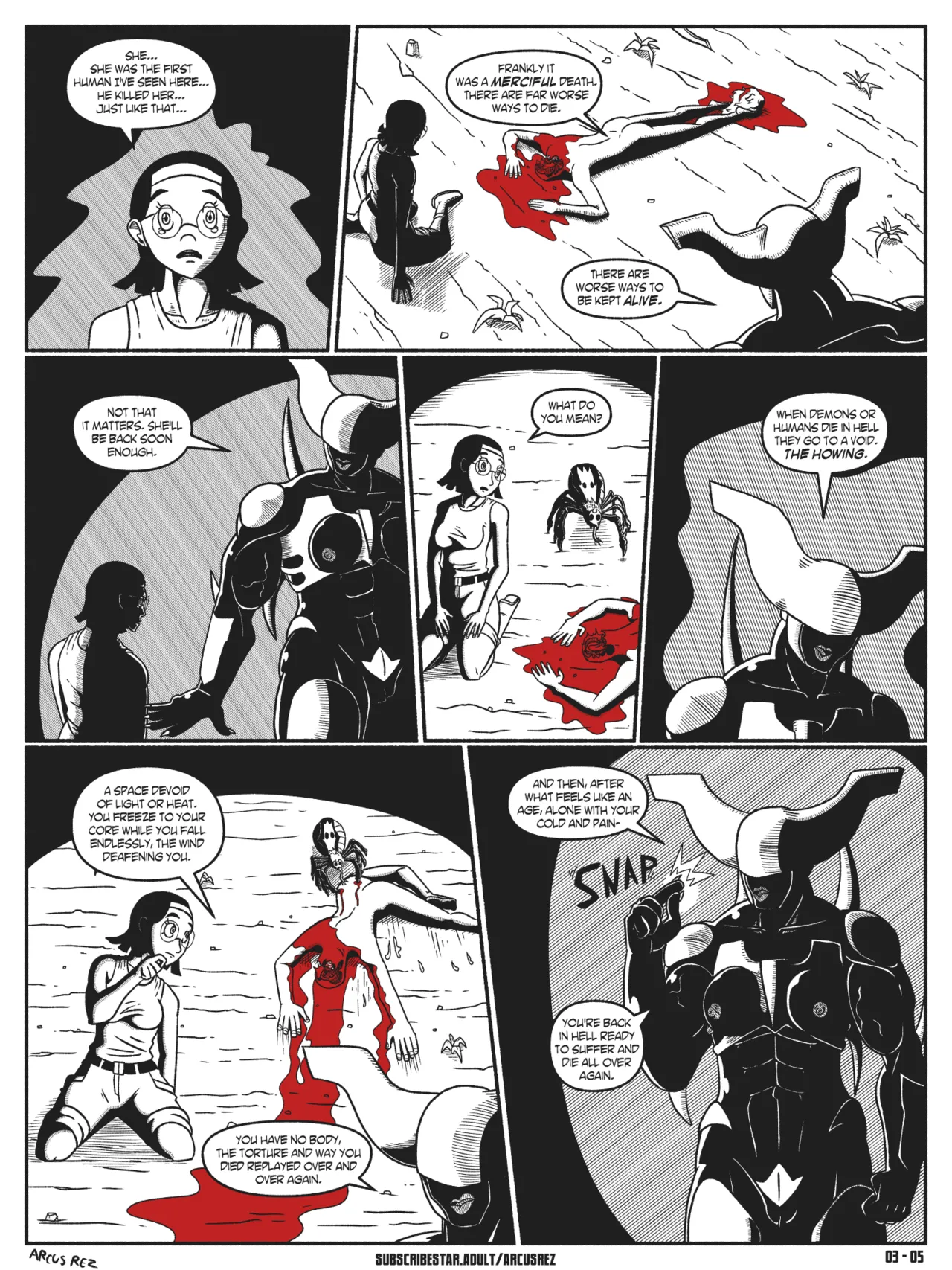 Lilly's Inferno - Issue 3 - Temptations page 6 full