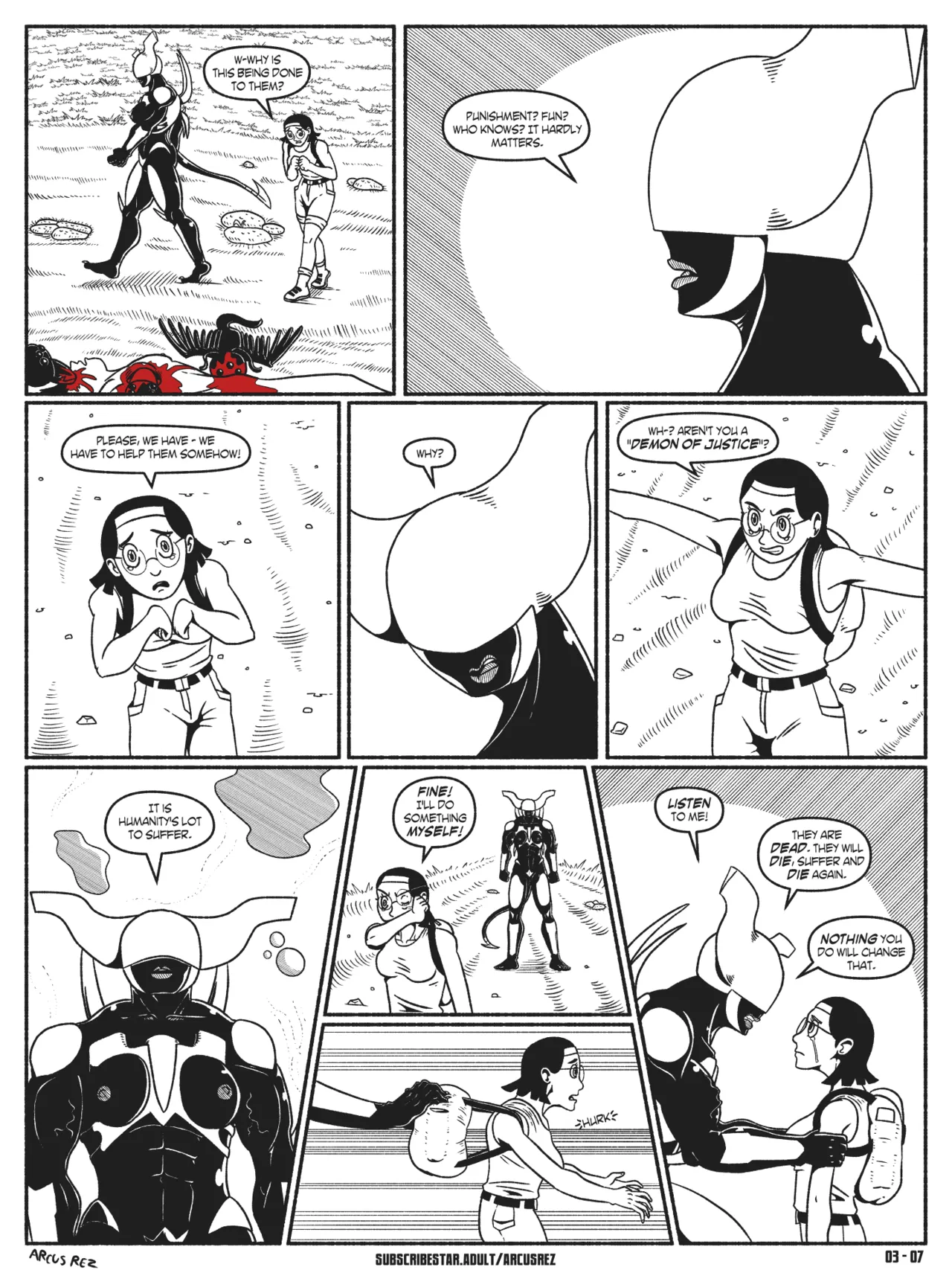 Lilly's Inferno - Issue 3 - Temptations page 8 full