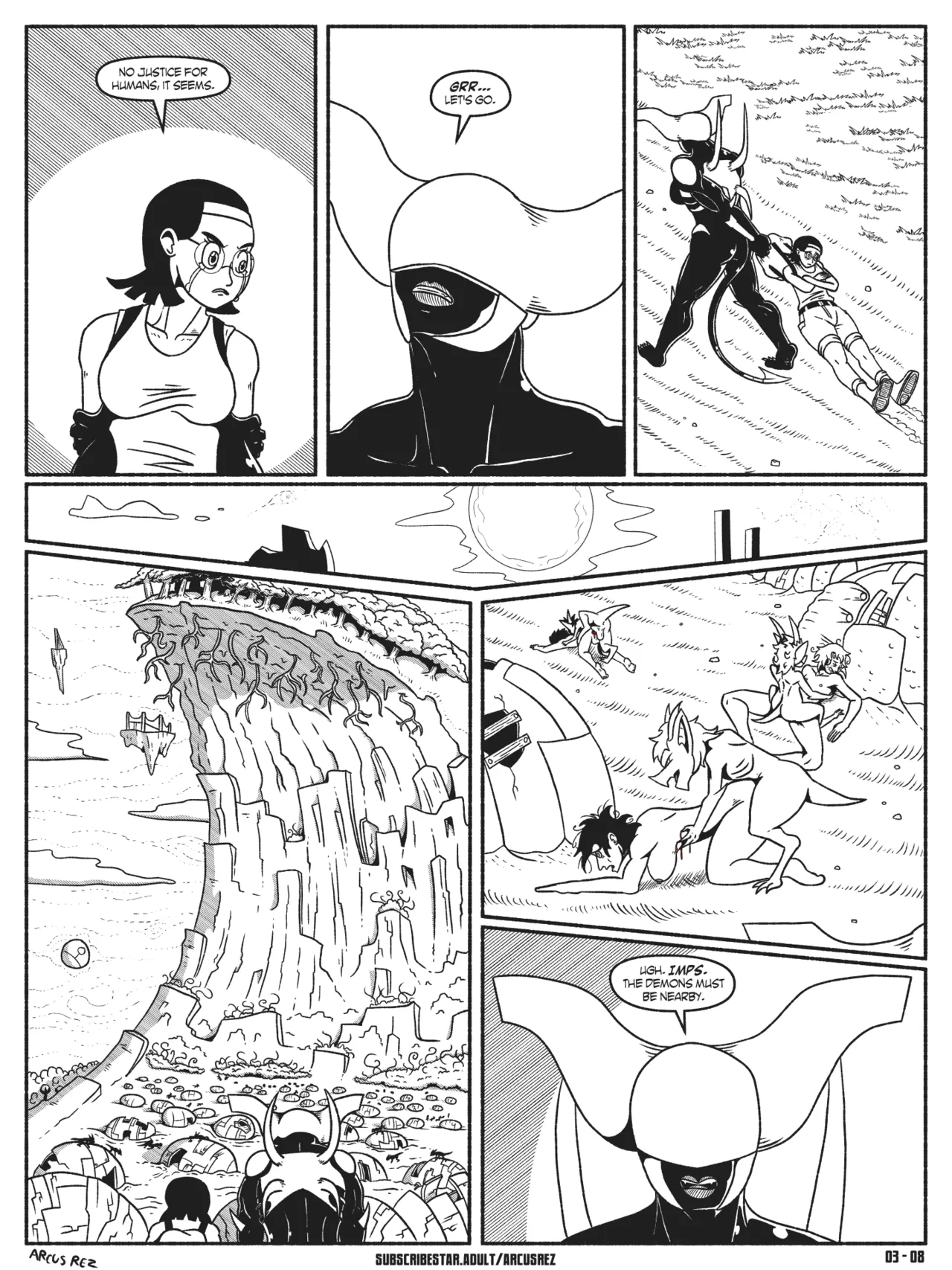 Lilly's Inferno - Issue 3 - Temptations page 9 full