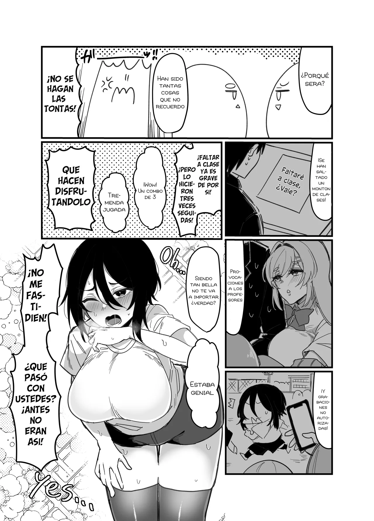 Futanari Seitokaichou wa Futago no Omocha｜La presidenta  a merced de las gemelas page 3 full