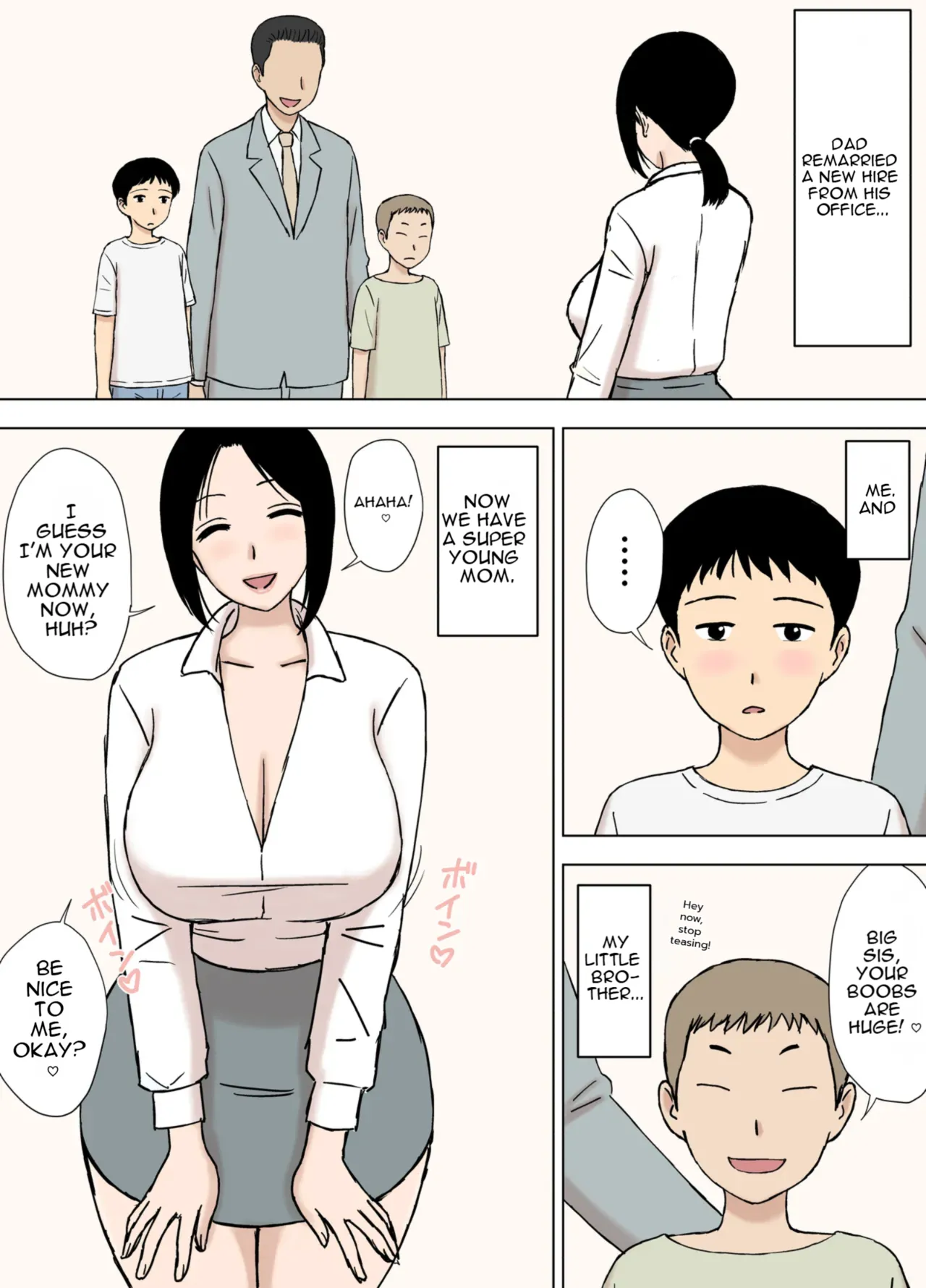 Busty Mom and Her Stepsons page 2 full