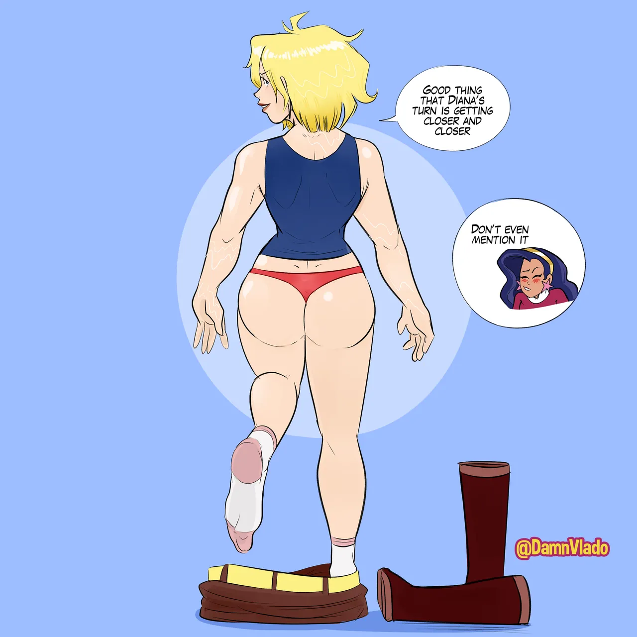 Strippin' Hero Girls page 10 full