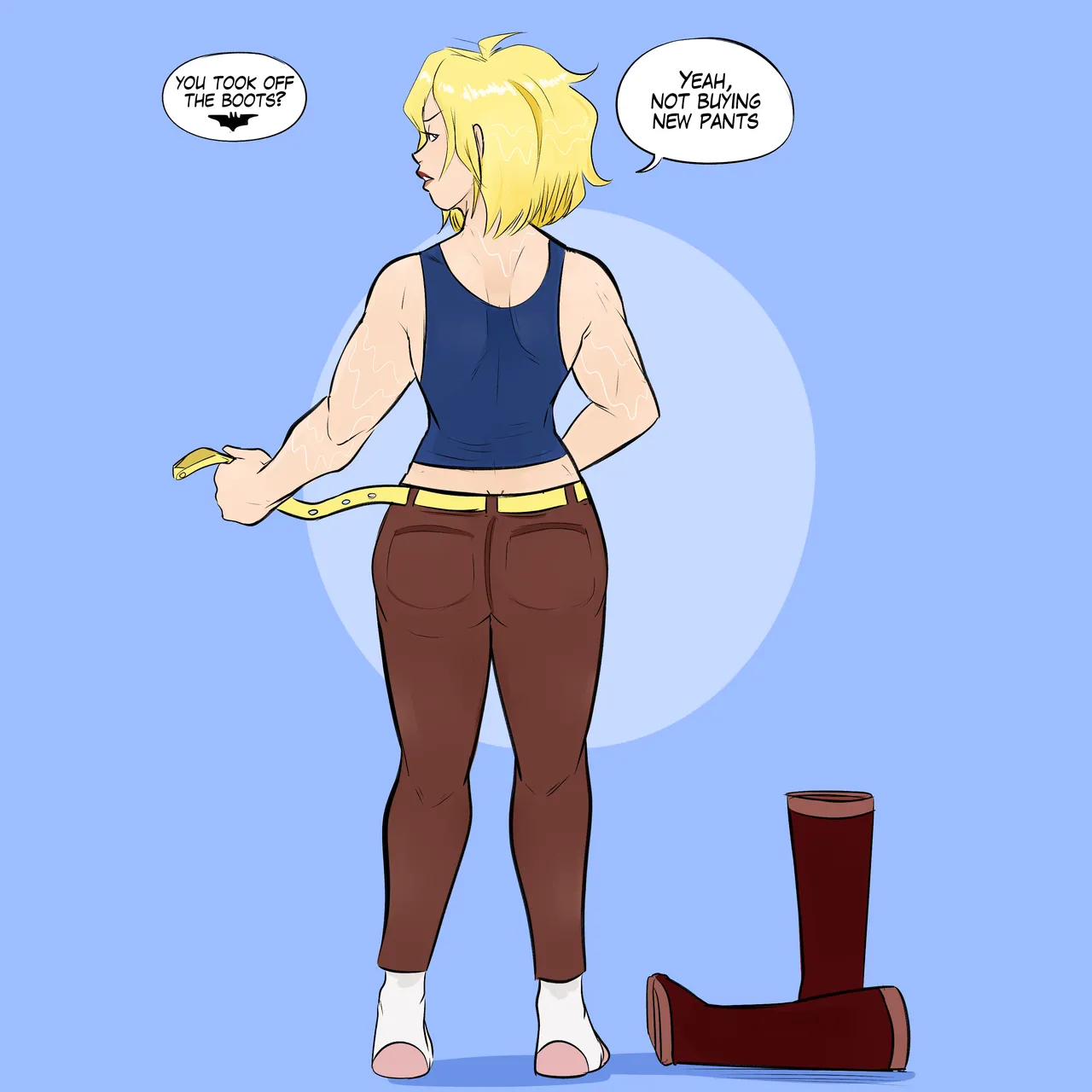 Strippin' Hero Girls page 8 full