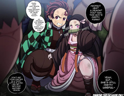 Tanjiro and Nezuko Defeated