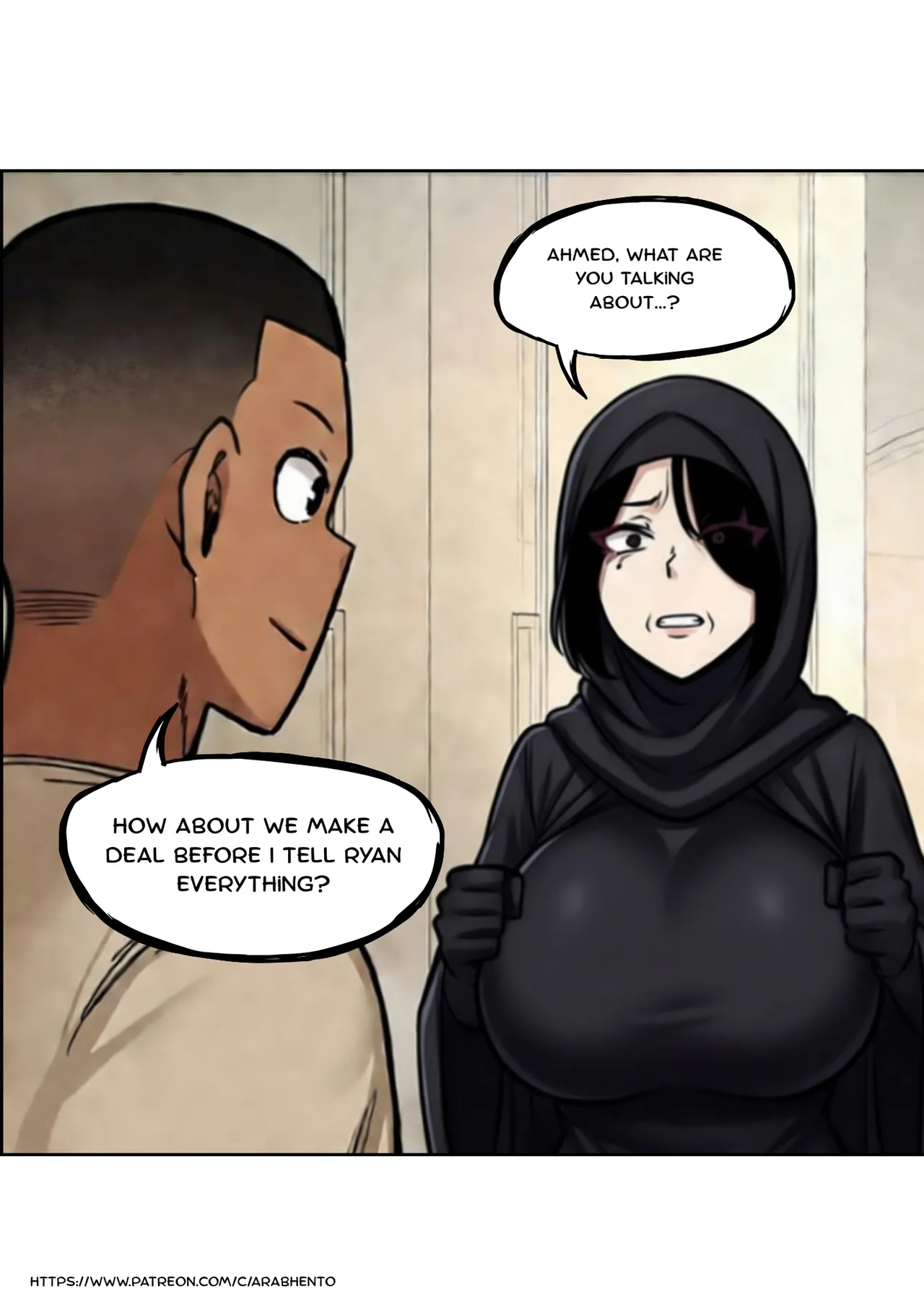 BBC Chapter 2 : Affair with my hijab Friend Mom page 5 full