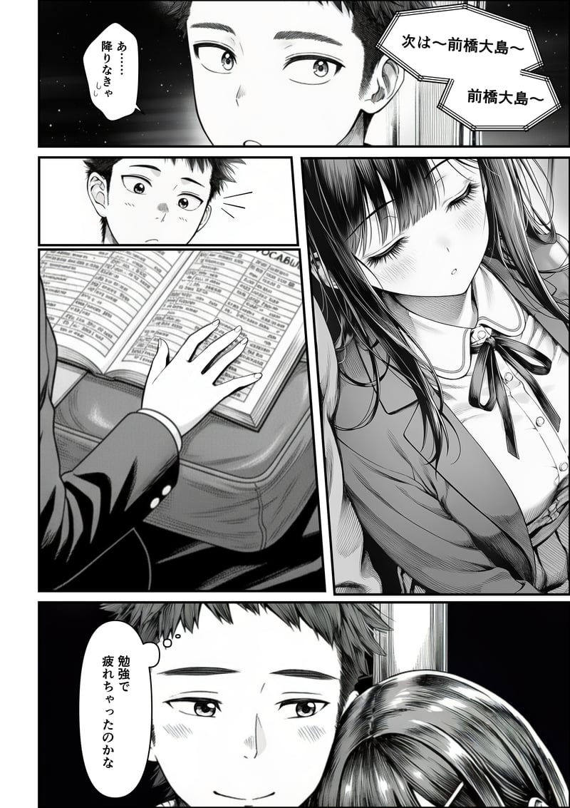 Densha de Nandomo Kata ni Motarekakatte Kuru Onnanoko to, Kozukuri Sex Shite Shimatta page 5 full