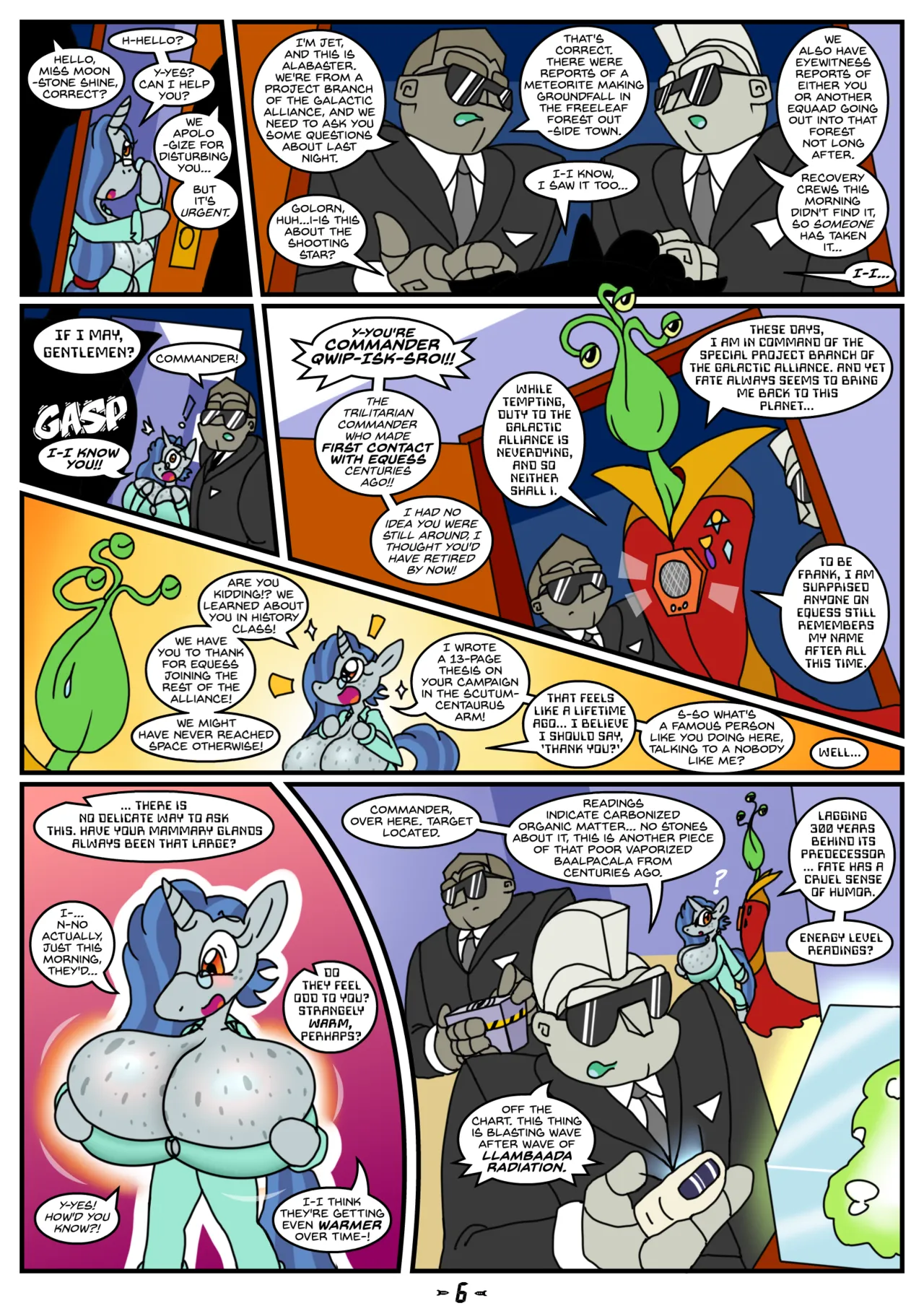 Hyper-Spaced by flash equestria page 6 full