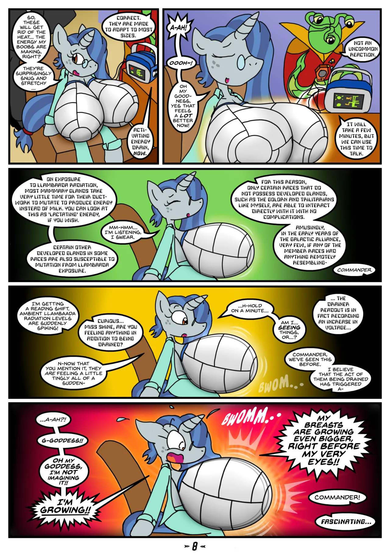Hyper-Spaced by flash equestria page 8 full