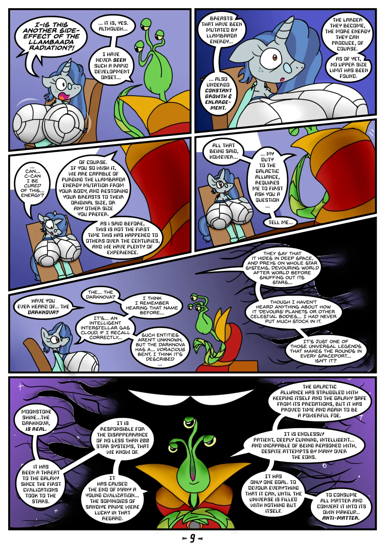 Hyper-Spaced by flash equestria page 9 full