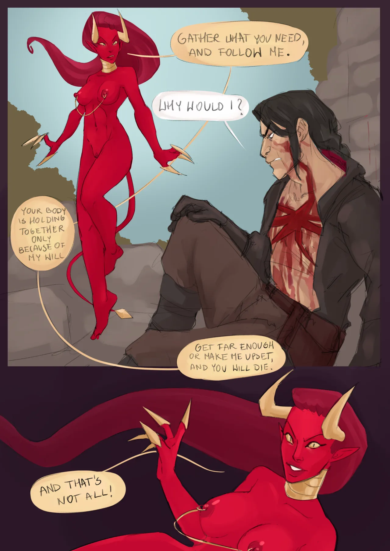 Chains of Flesh page 8 full