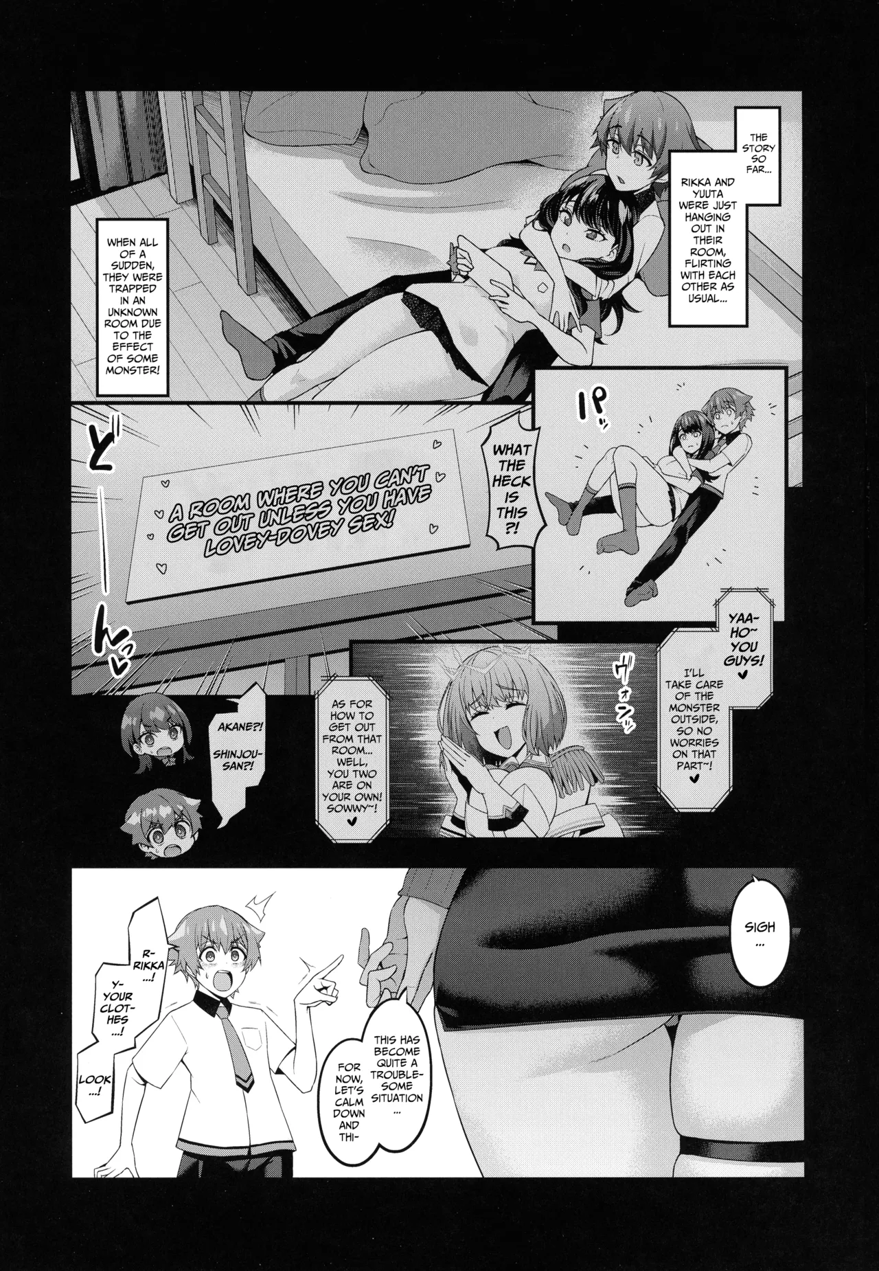Yuu x Rik Omniverse verse 1.0 | Yuuta x Rikka Omniverse Verse 1.0 page 3 full