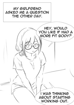 Girlfriend gets muscular