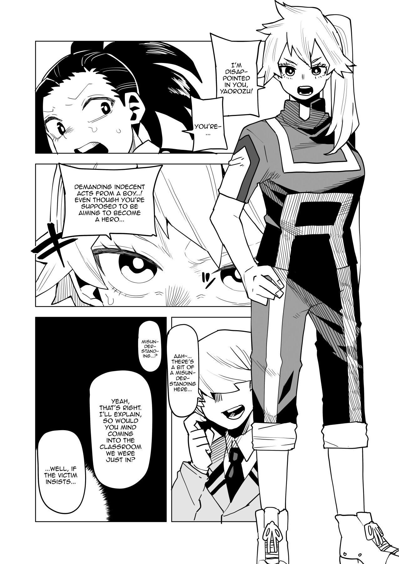 Teisou Gyakuten no Hero Academia | Inverted Morality Hero Academia page 5 full