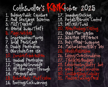 Kinktober 2025 cover