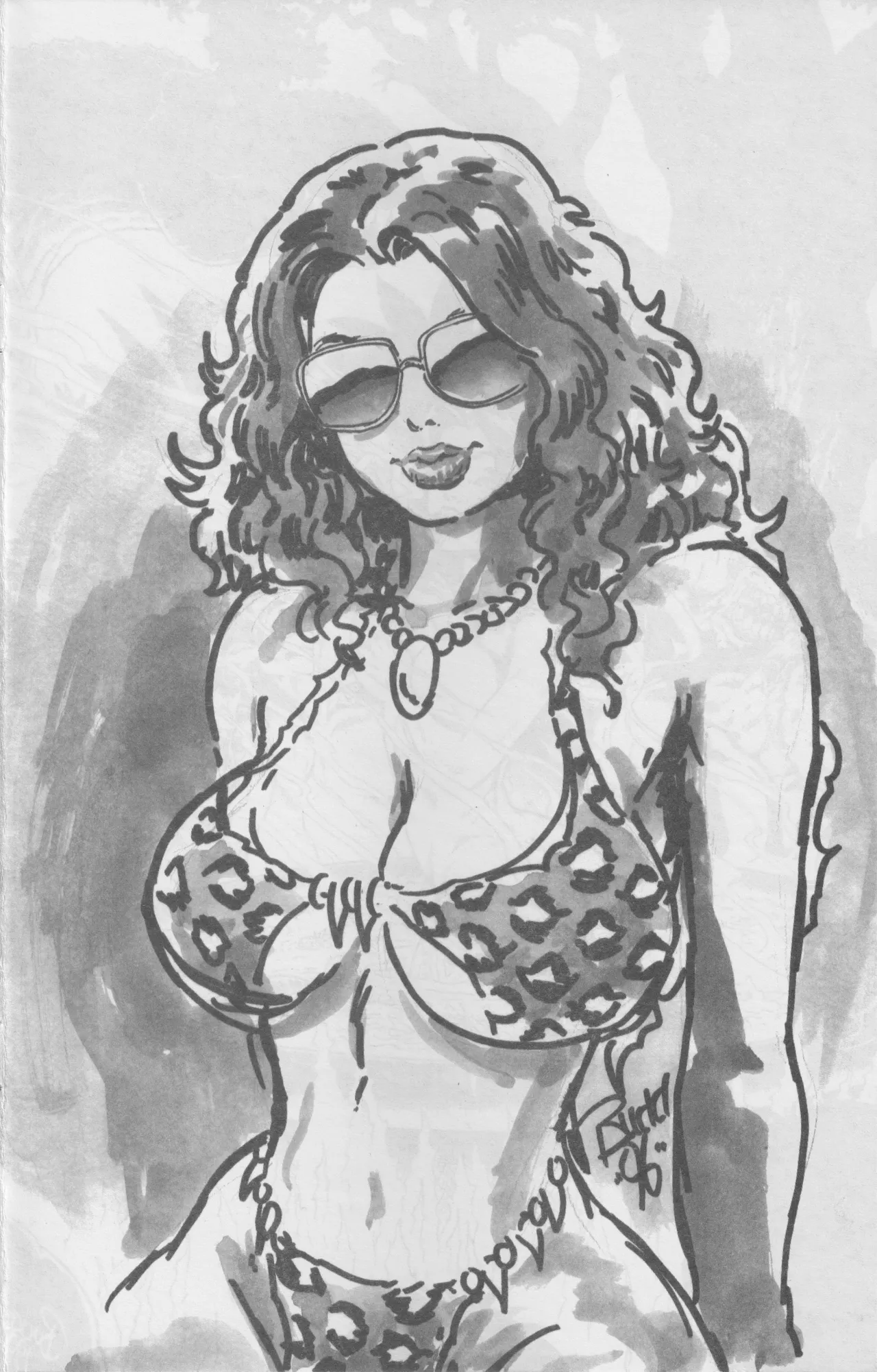 Cavewoman - Prehistoric Pinups 2 page 6 full