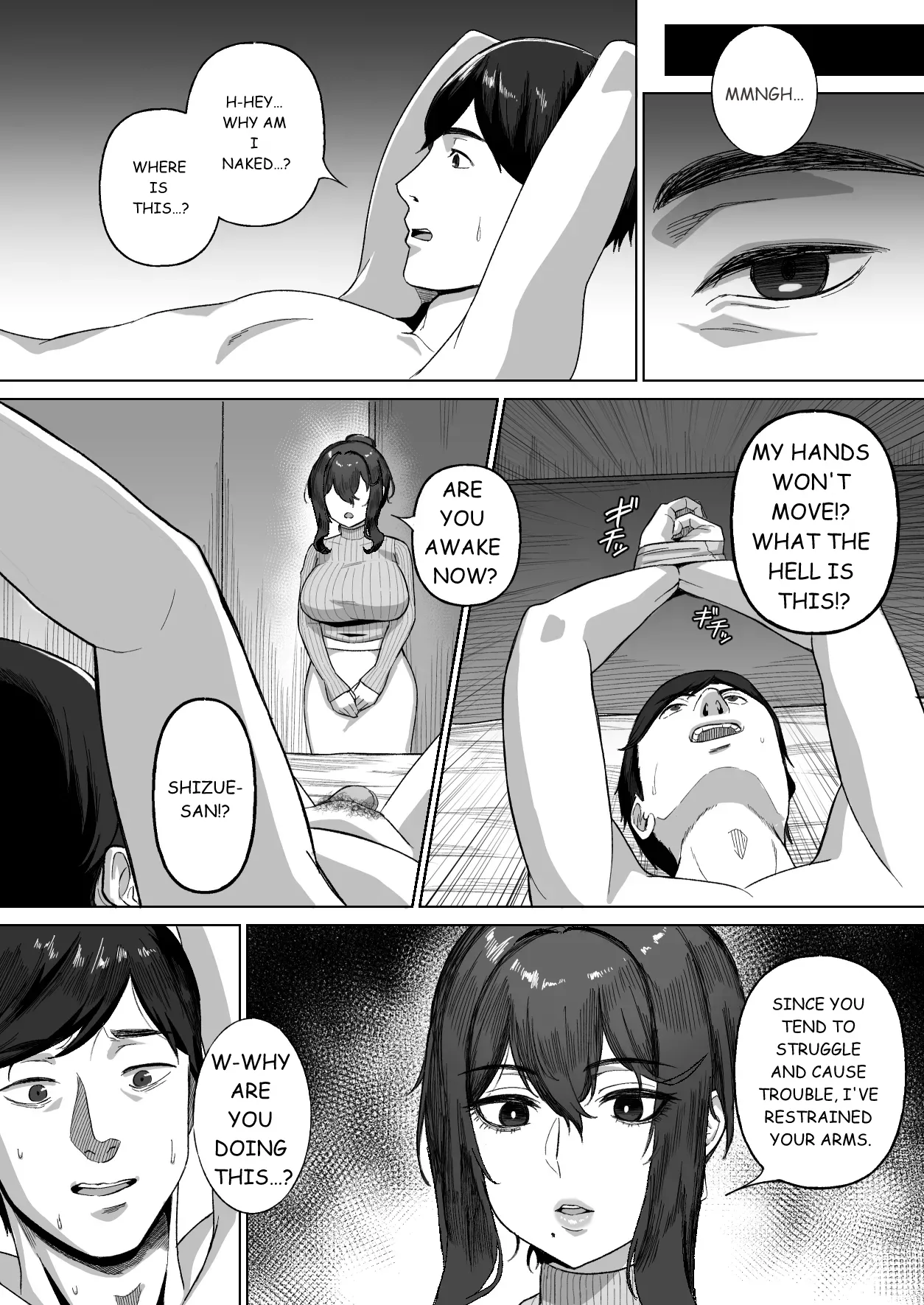 Otonari no Downer Oyako ni Shiboritorareru Hanashi page 9 full