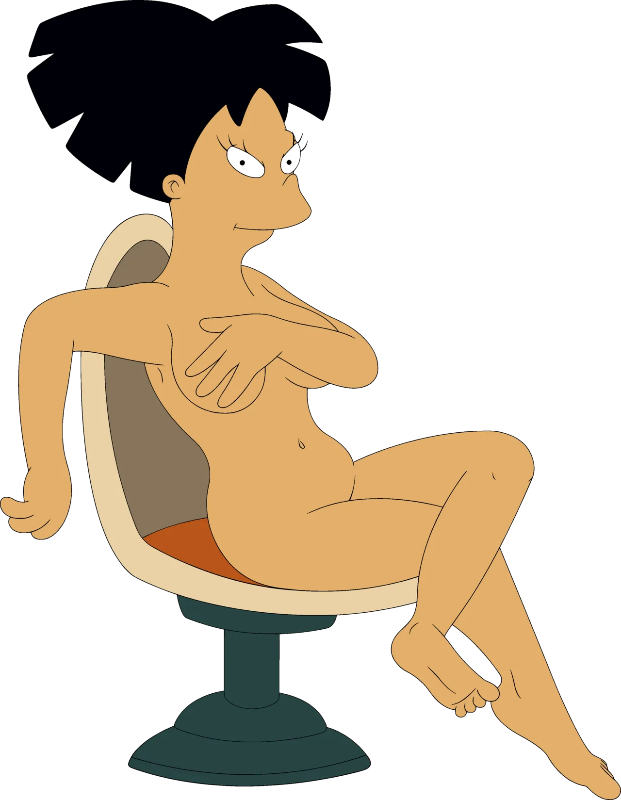 Amy Wong in flat colors page 3 full