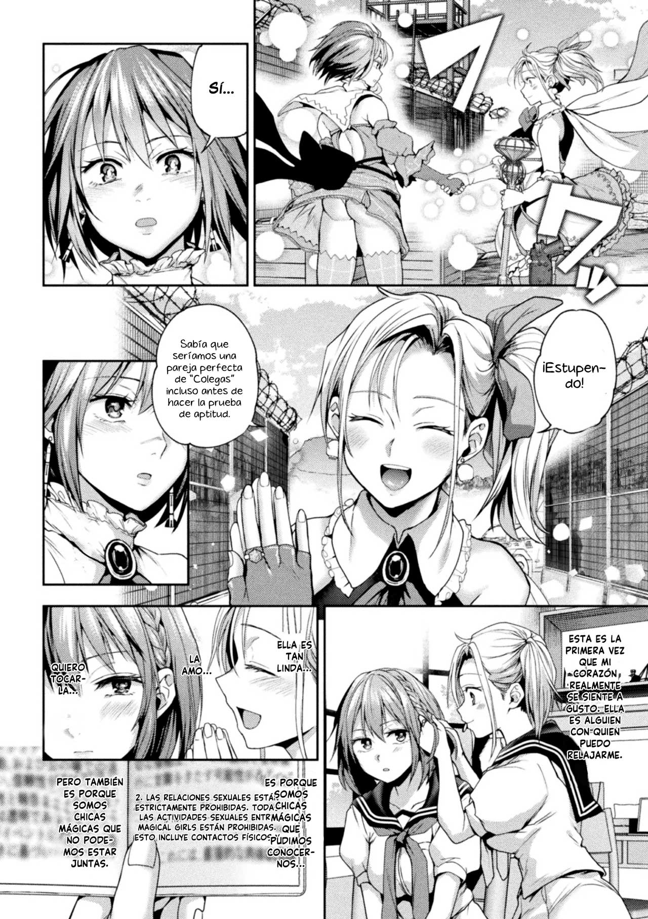 Eigyou Mahou Shoujo ga Kiss Shitara Ch. 2 Español page 4 full