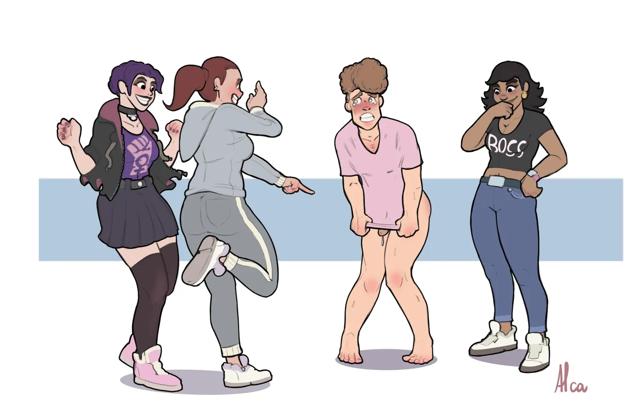 CFNM/Femdom Art page 3 full