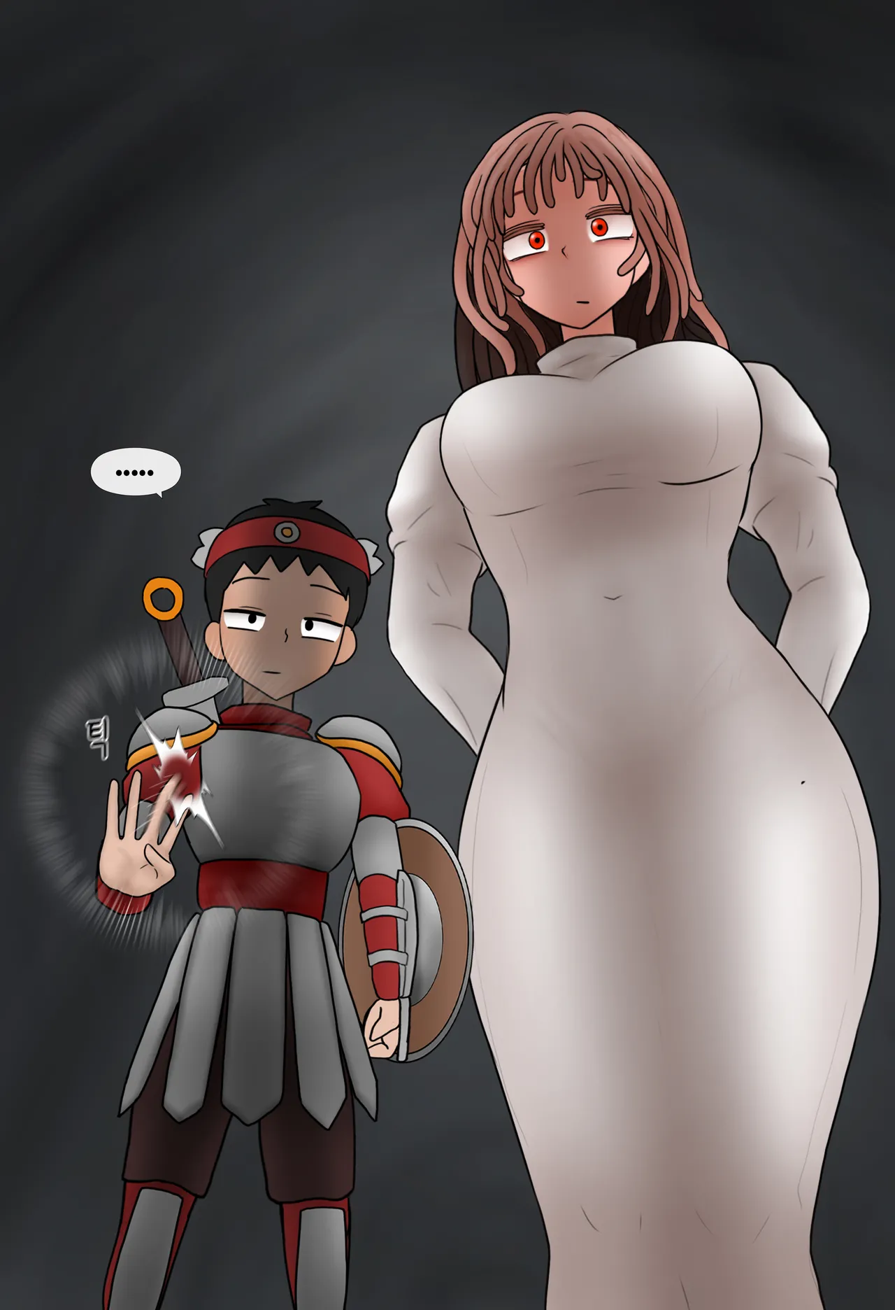 Low Level Tentacle girl is too good at... 20 page 10 full