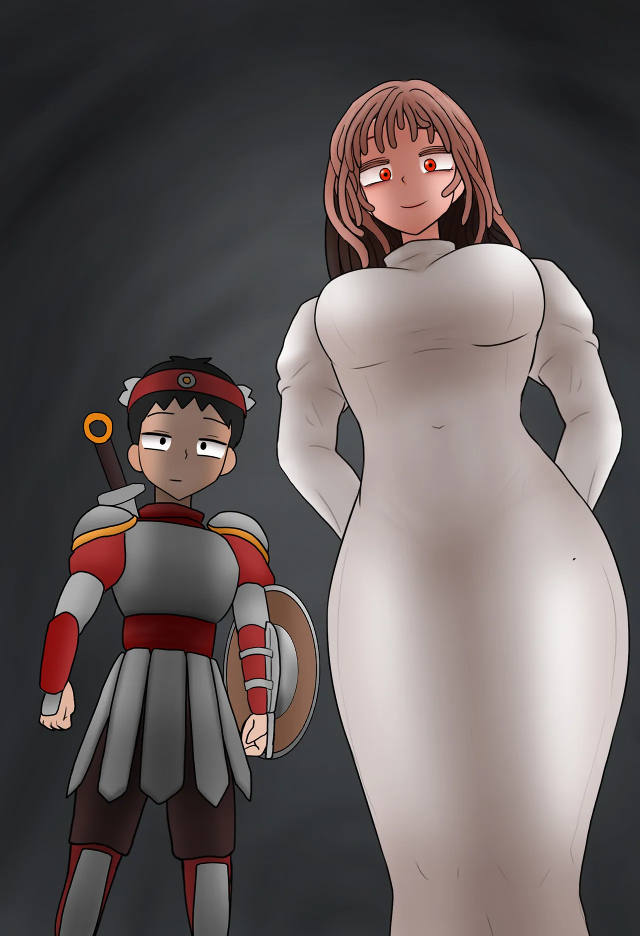 Low Level Tentacle girl is too good at... 20 page 4 full