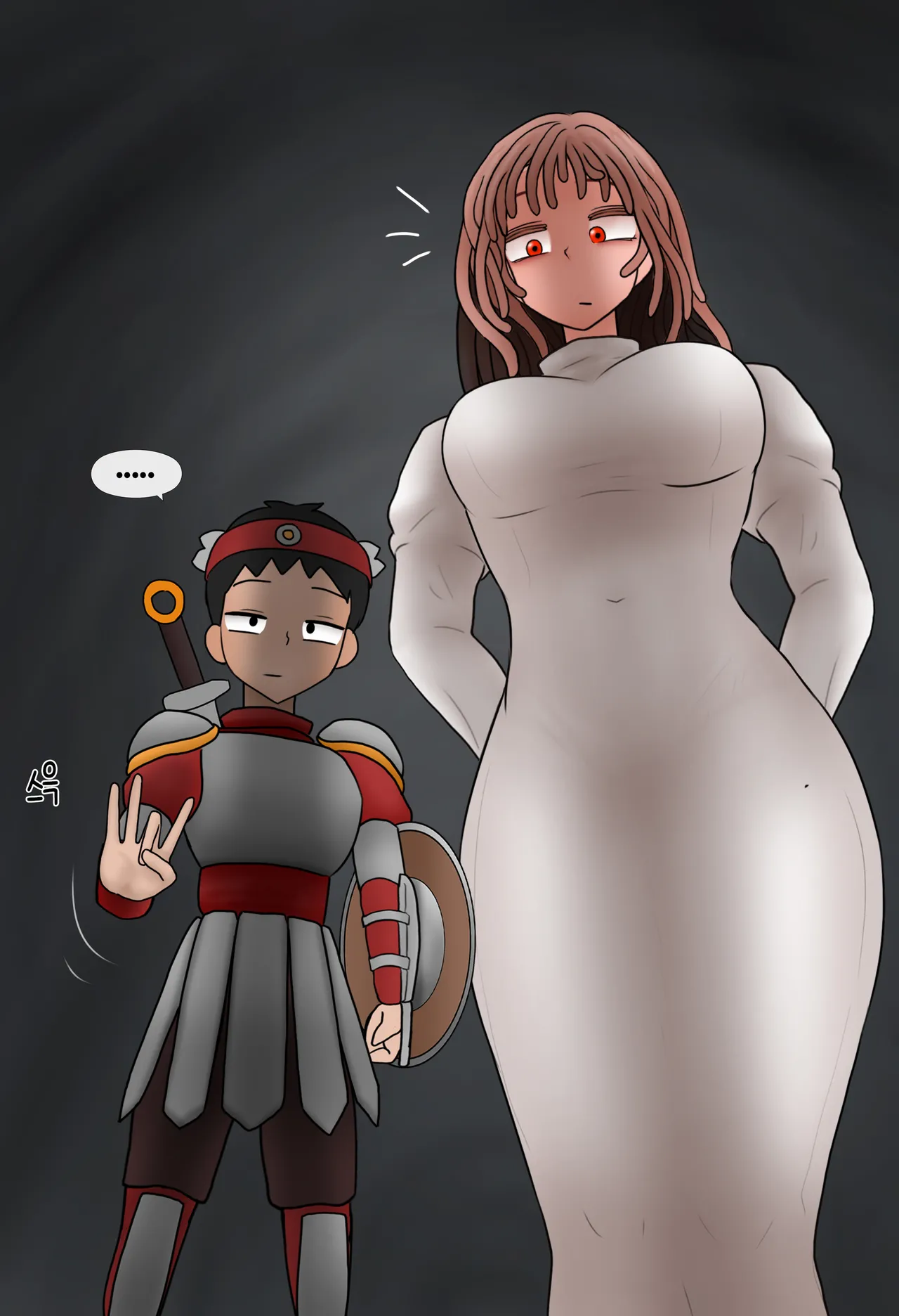 Low Level Tentacle girl is too good at... 20 page 9 full