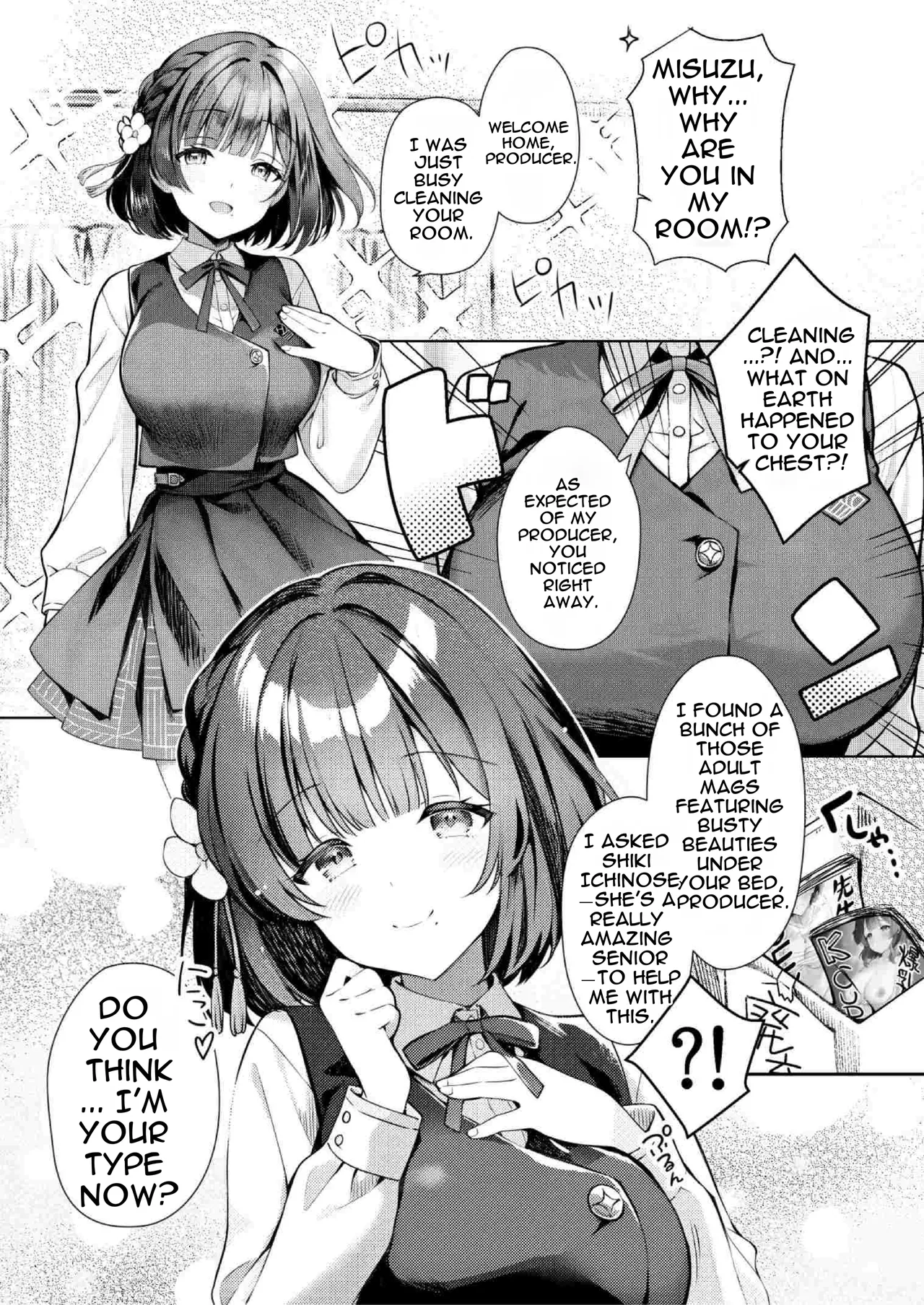 Tantou Idol ga Totsuzen Heya ni Arawareta Ken page 3 full