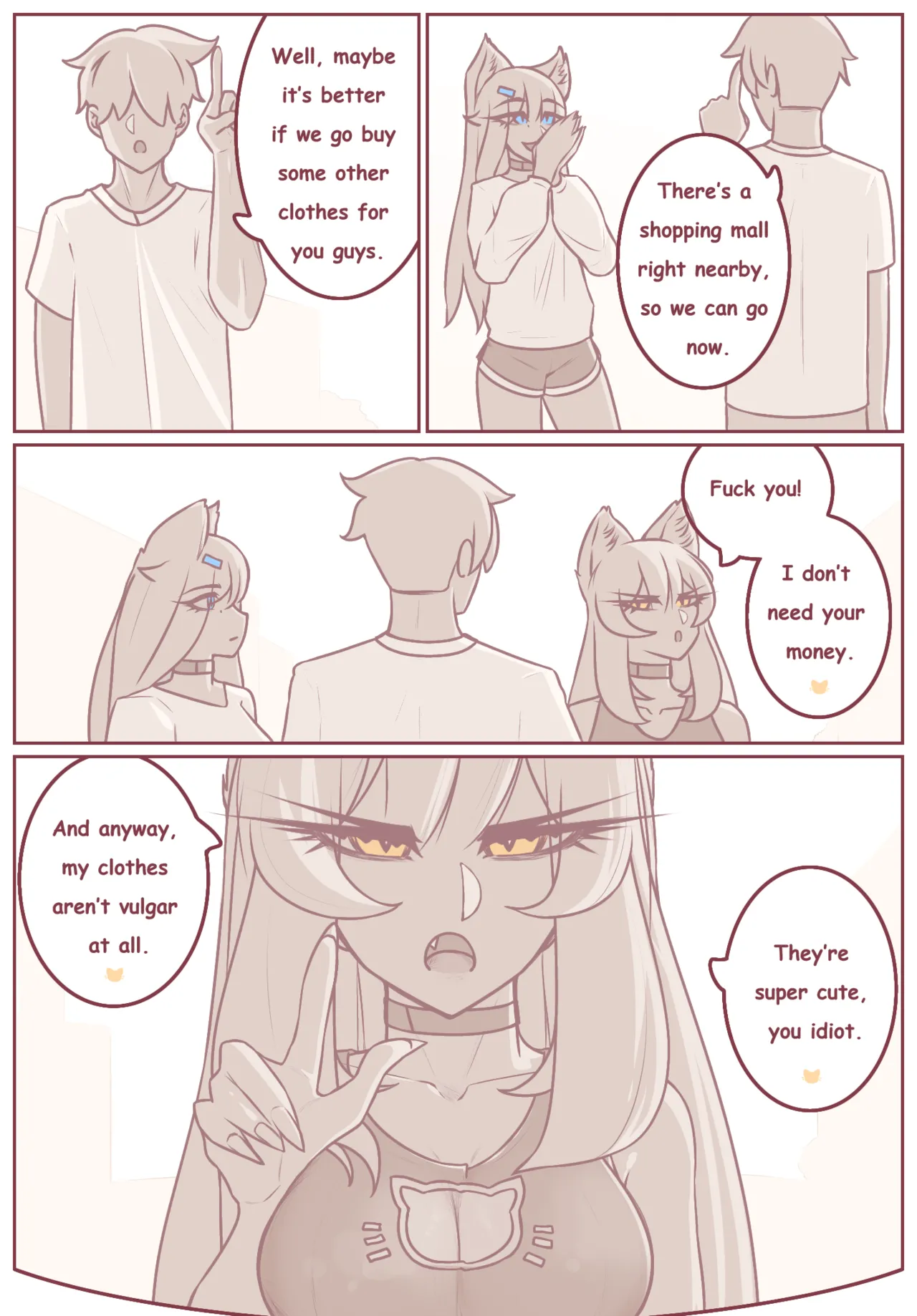 My Submissive Little Kitties - Shopping Spree page 4 full
