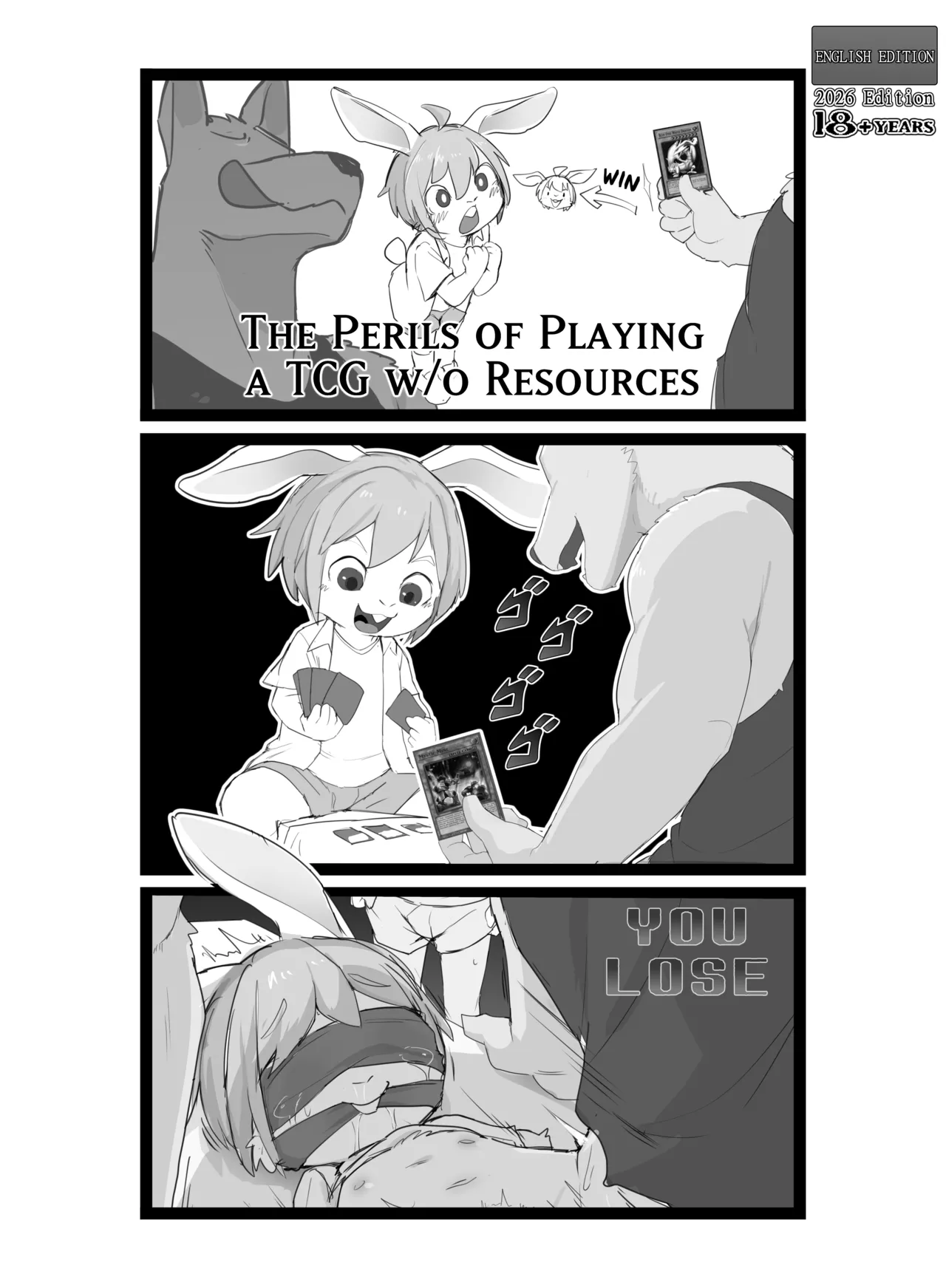 Manmosu Marimo - The Perils of Playing a TCG w/o Resources page 1 full